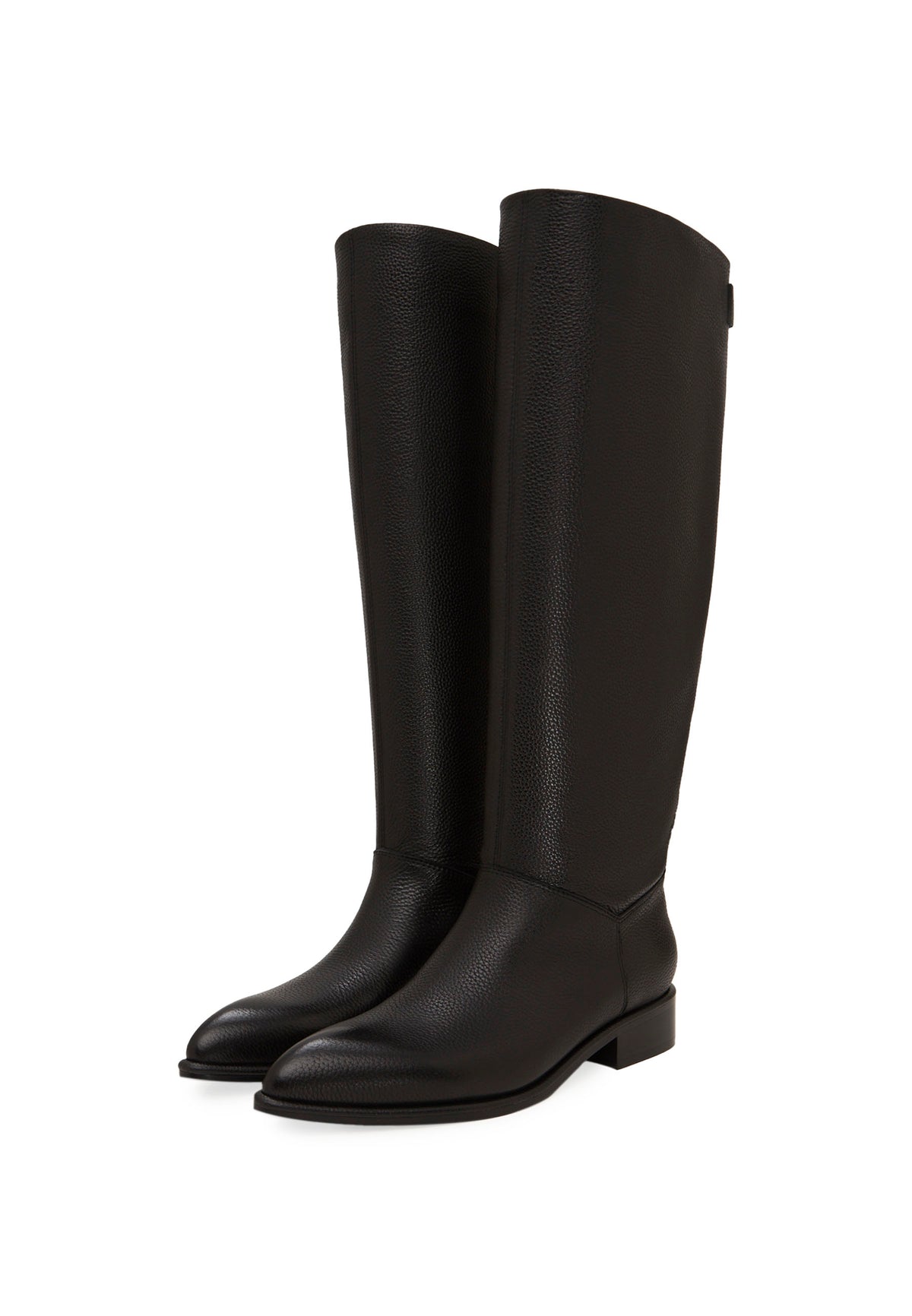 Bottes hautes en cuir