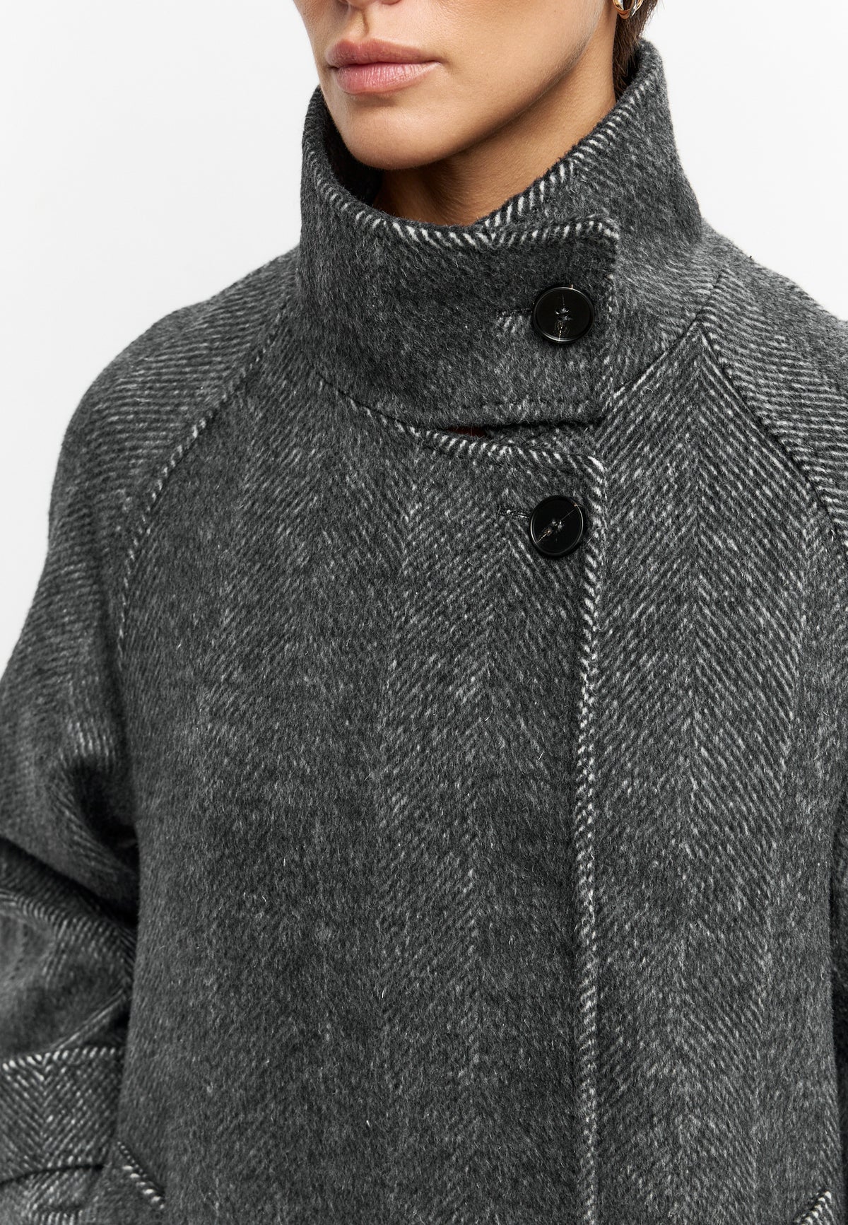 Highland Mist Coat - Graphite