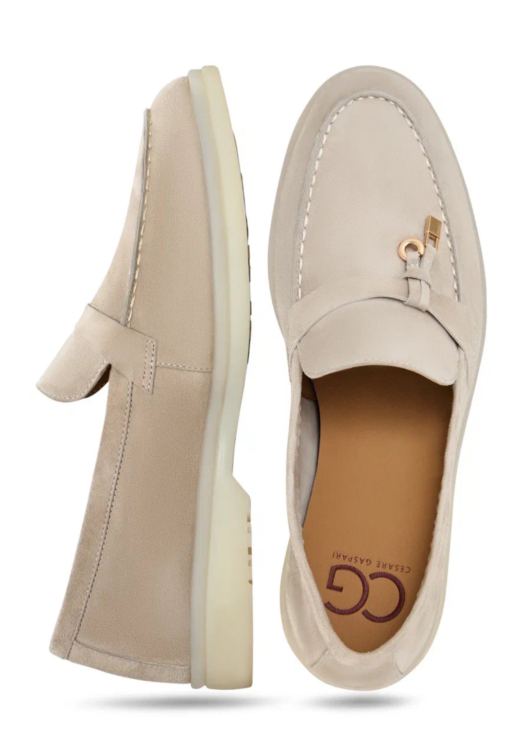 Platform Moccasins Aurora - Ivory