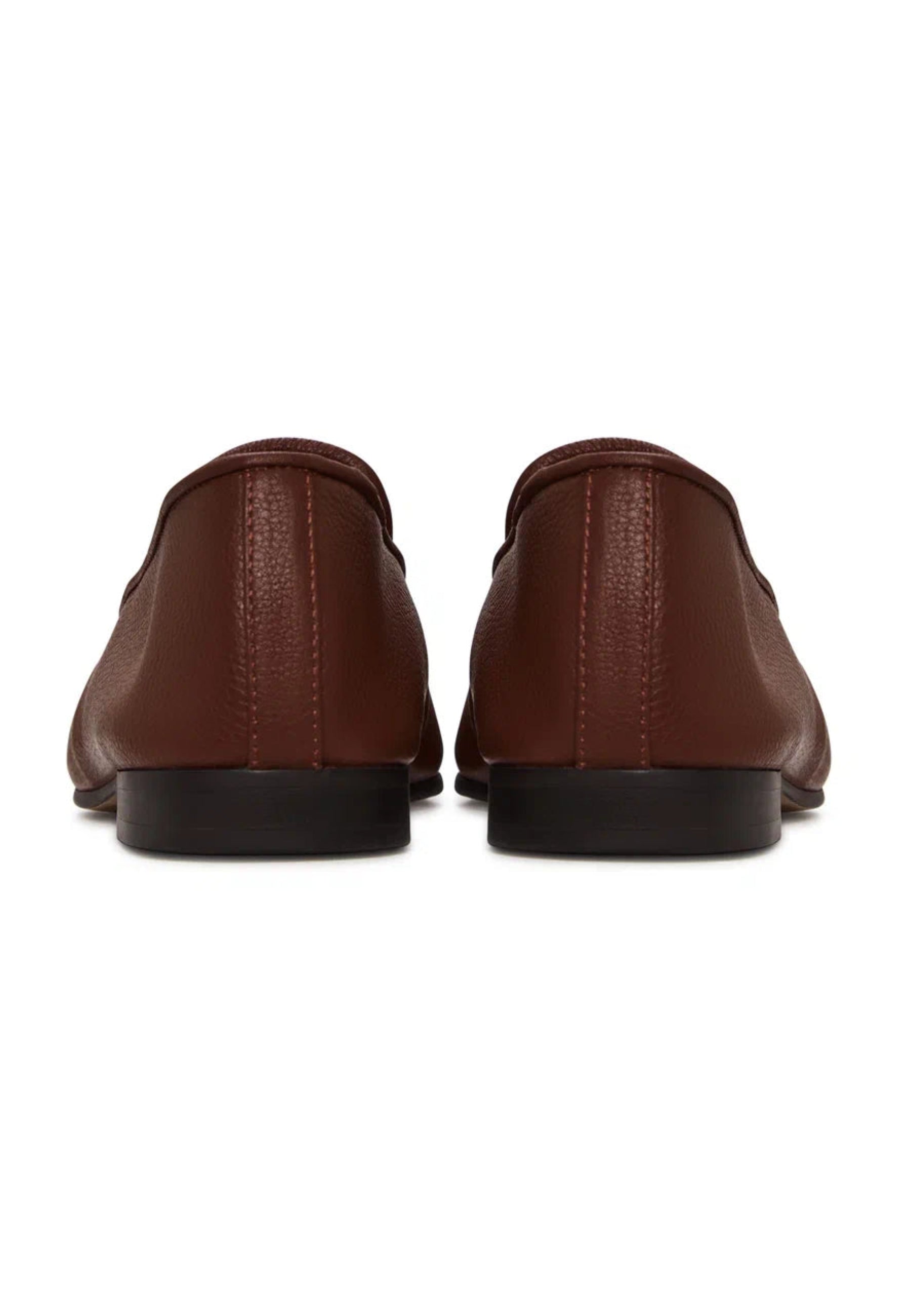 Leather Luxe Slip-Ons - Bordeaux