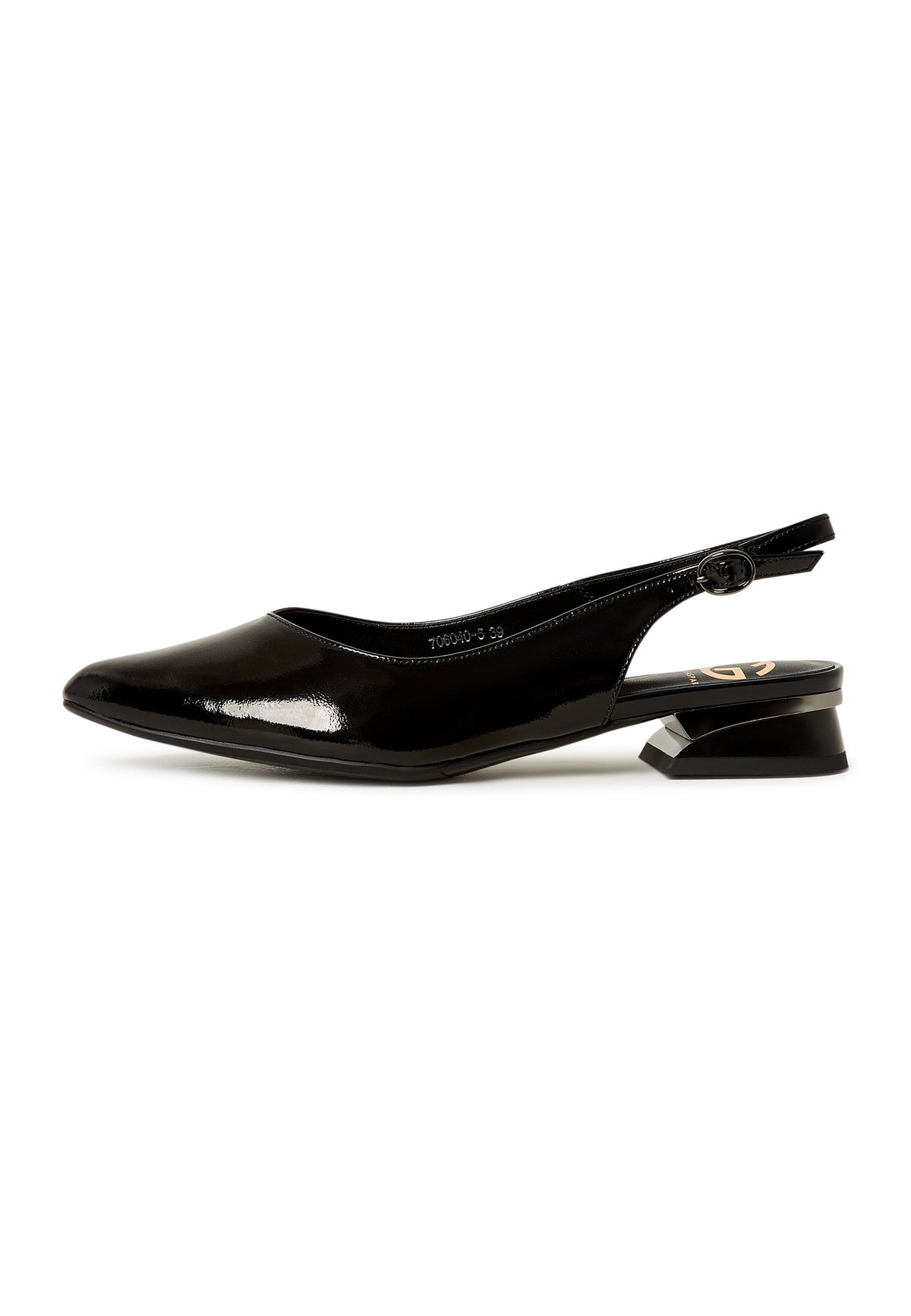 Slingback Ballerinas - Black