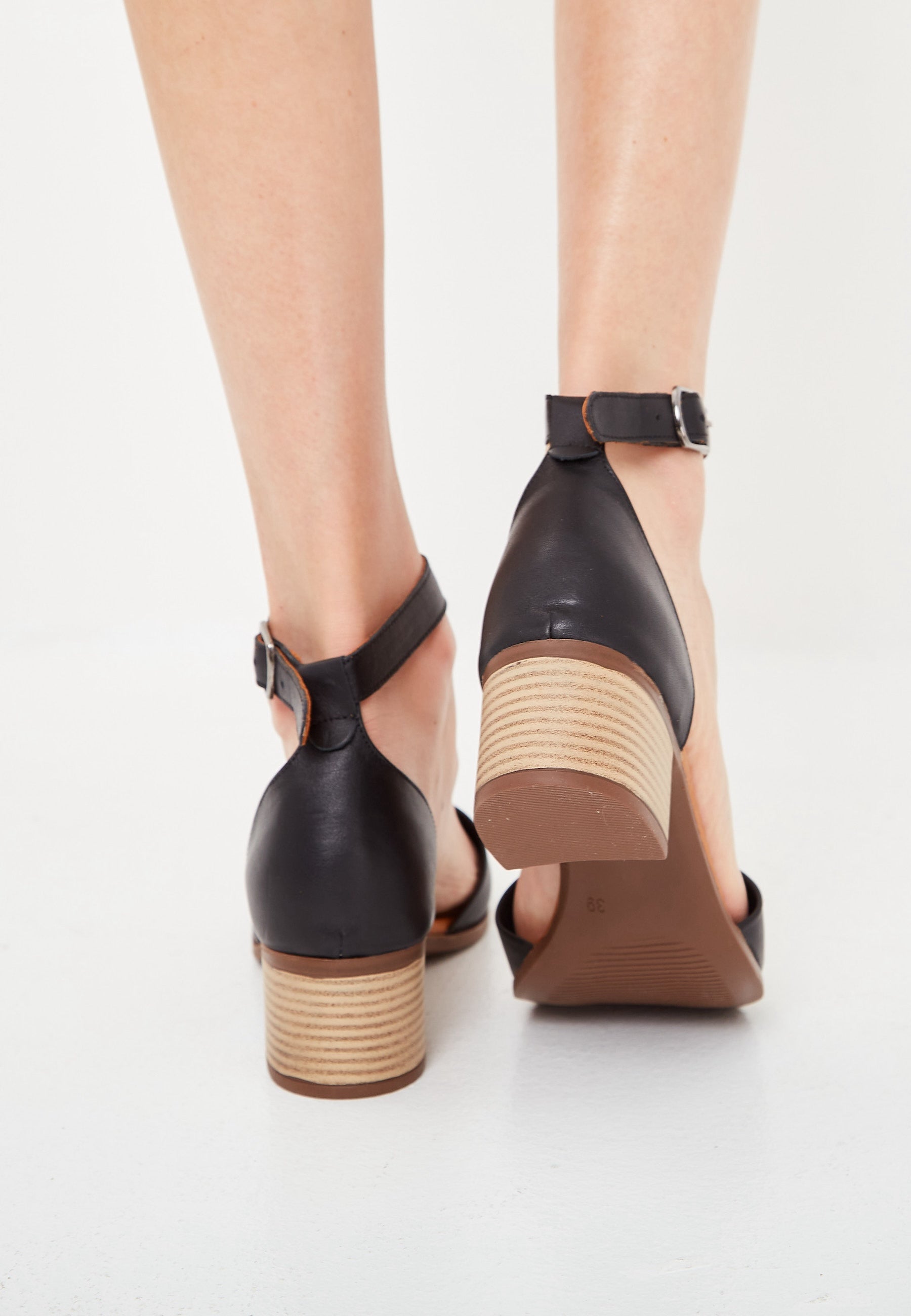 Block Heeled Sandals - Cesare Gaspari 