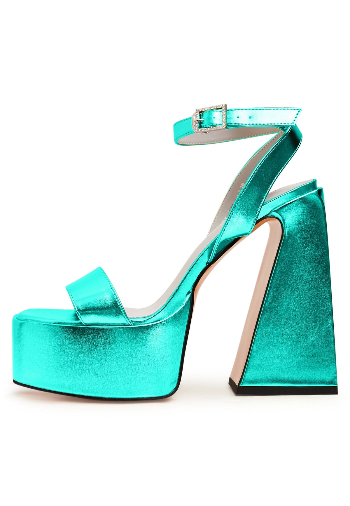 Elevated Elegance Sandals - Green