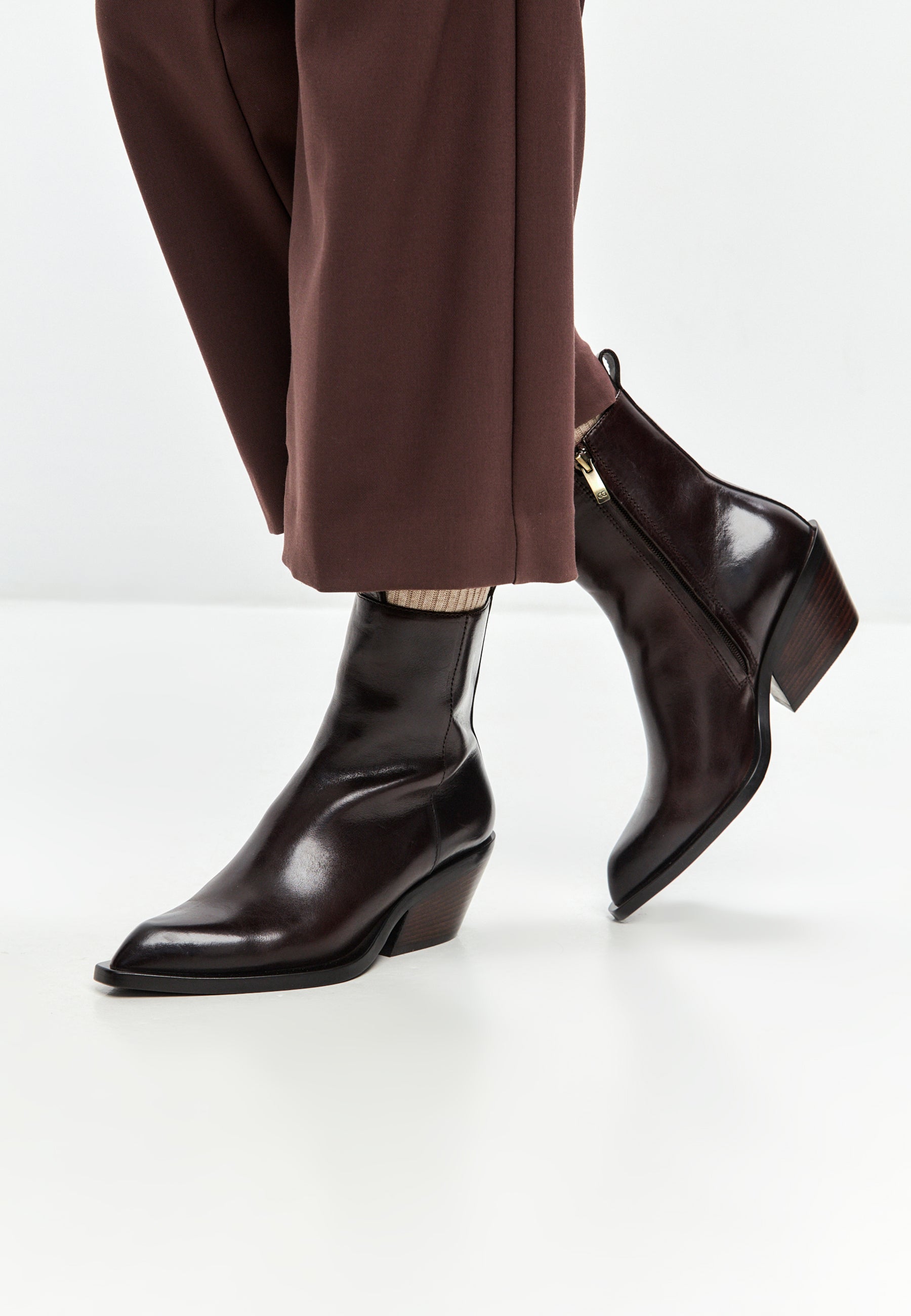 Western Edge Ankle Boots