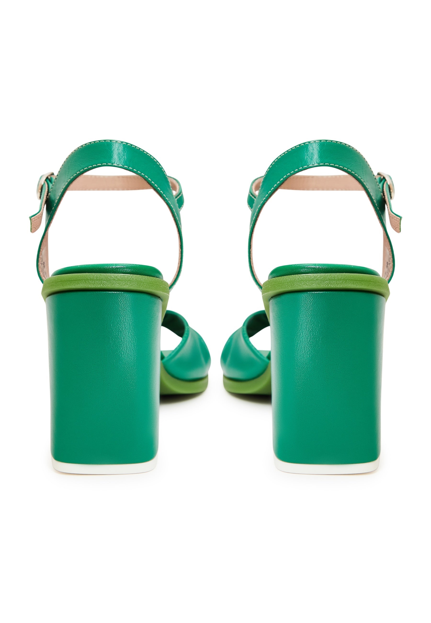 Classic Block Heel Sandals - Cesare Gaspari 