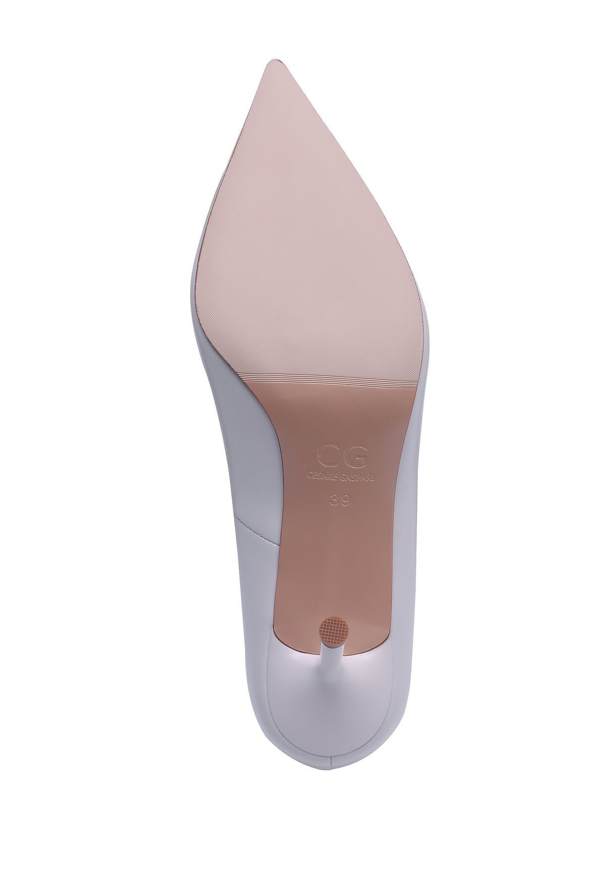 Tacones stiletto de piel – Milky