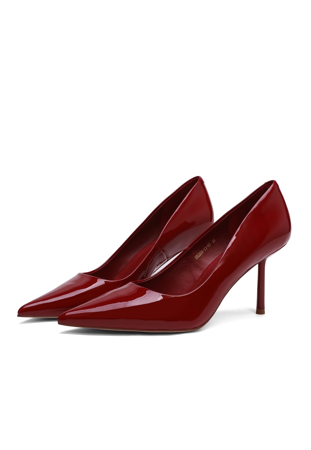 Tacones stiletto de piel – Blanco