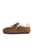 Beige suede