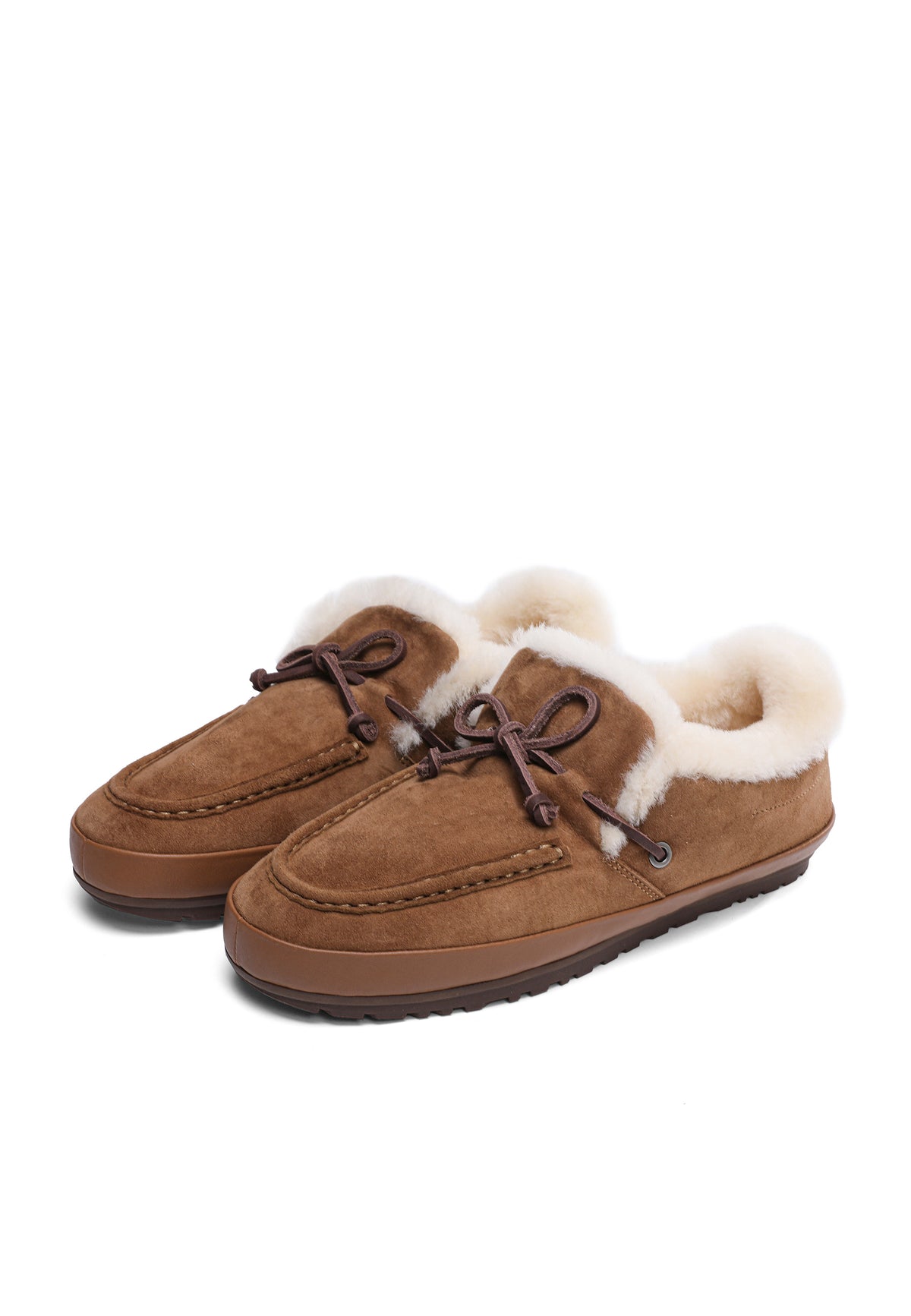 Loafers i ruskind