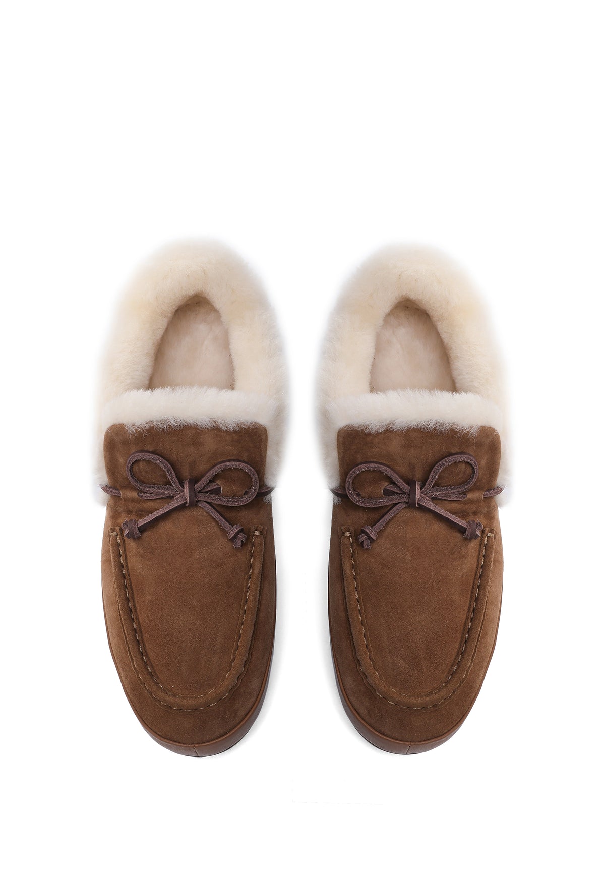 Loafers i ruskind