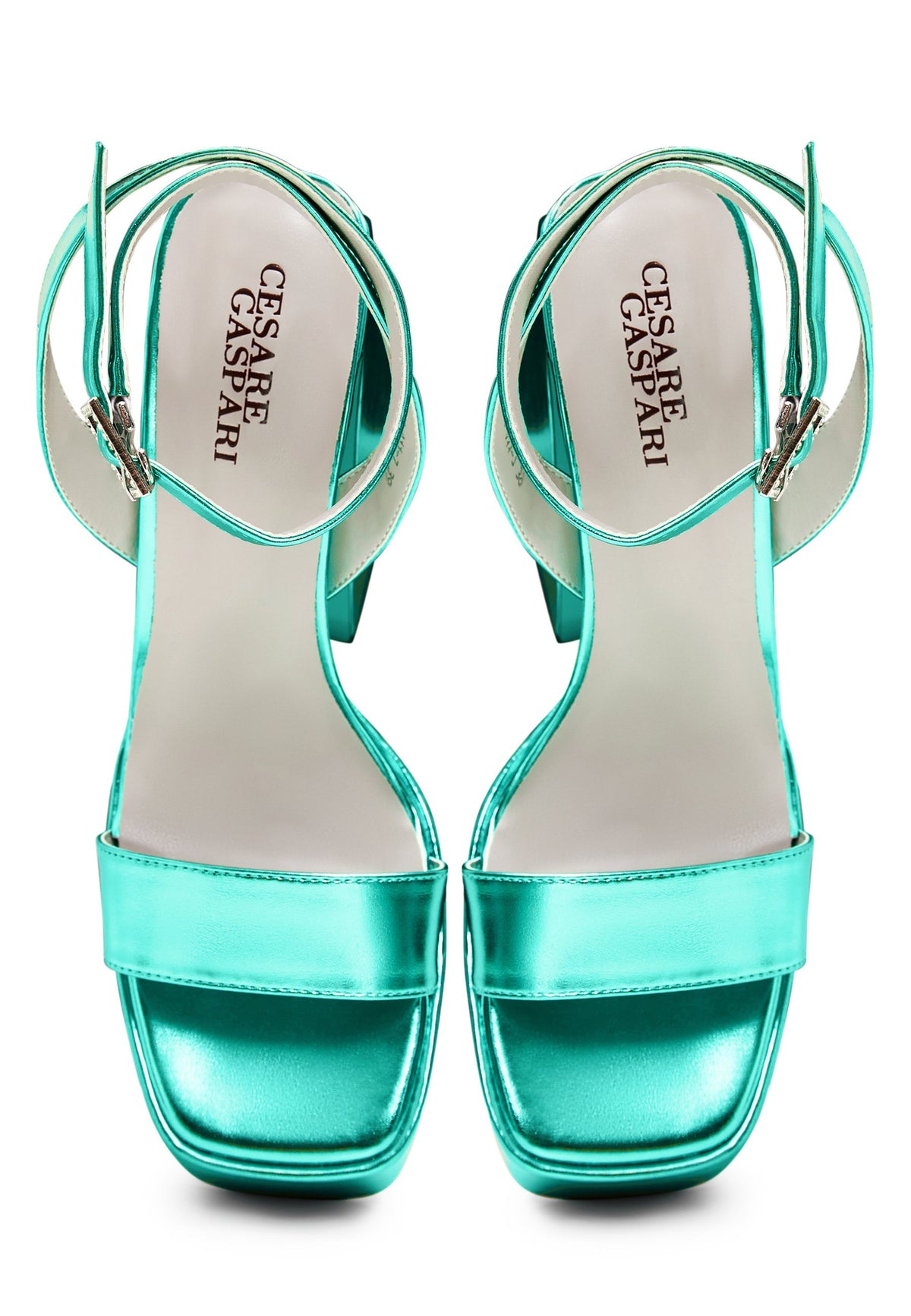 Elevated Elegance Sandals - Green