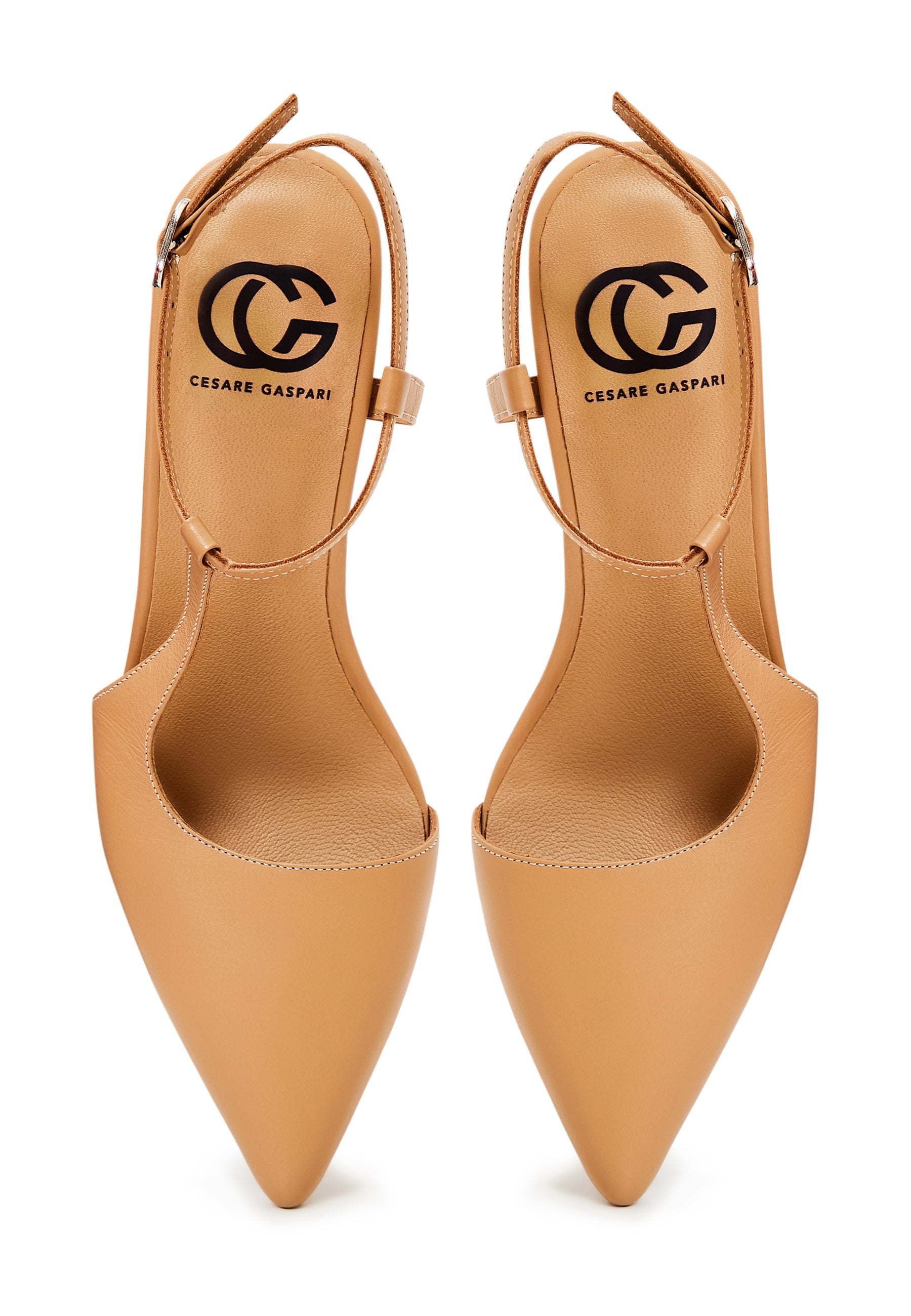 Classic Leather Pumps - Cesare Gaspari 