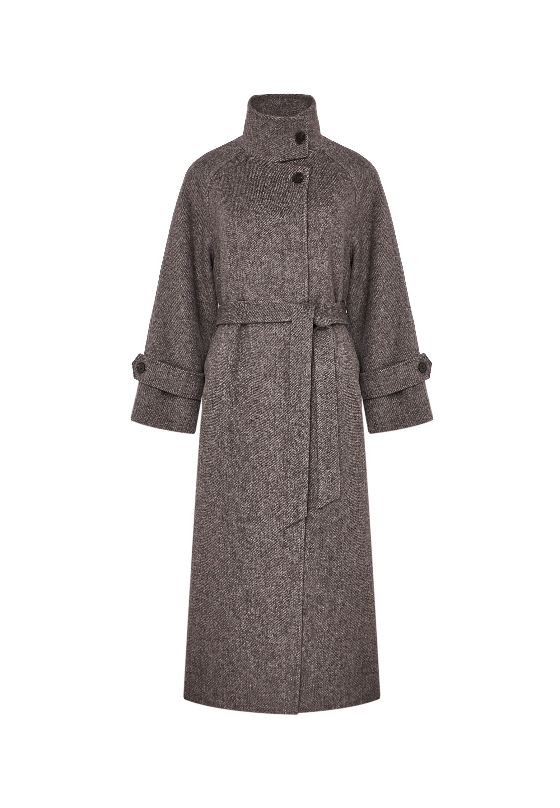 Manteau Highland Mist – Cappuccino