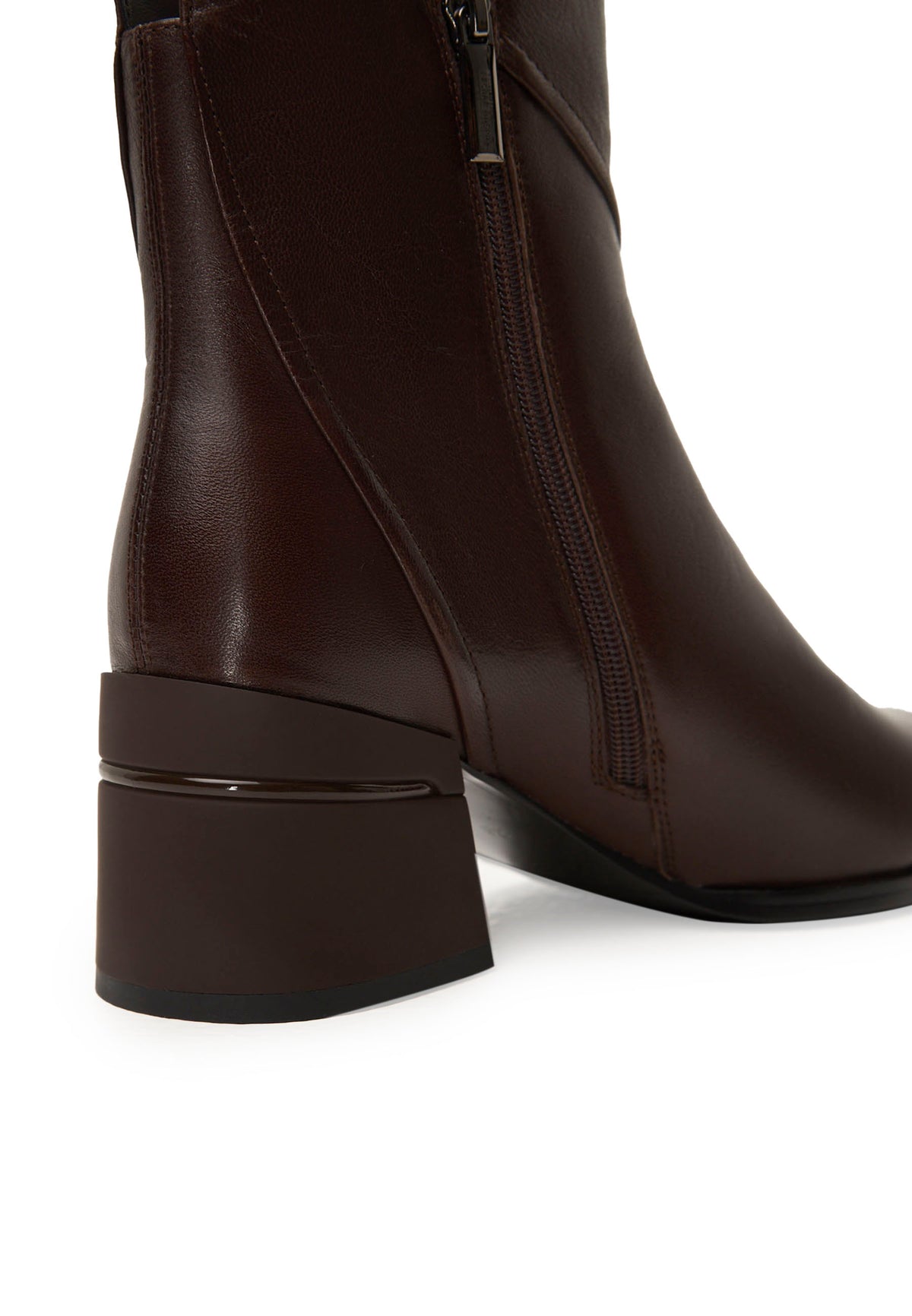 Sculpted Sophistication ankelboots – Mörkbrun