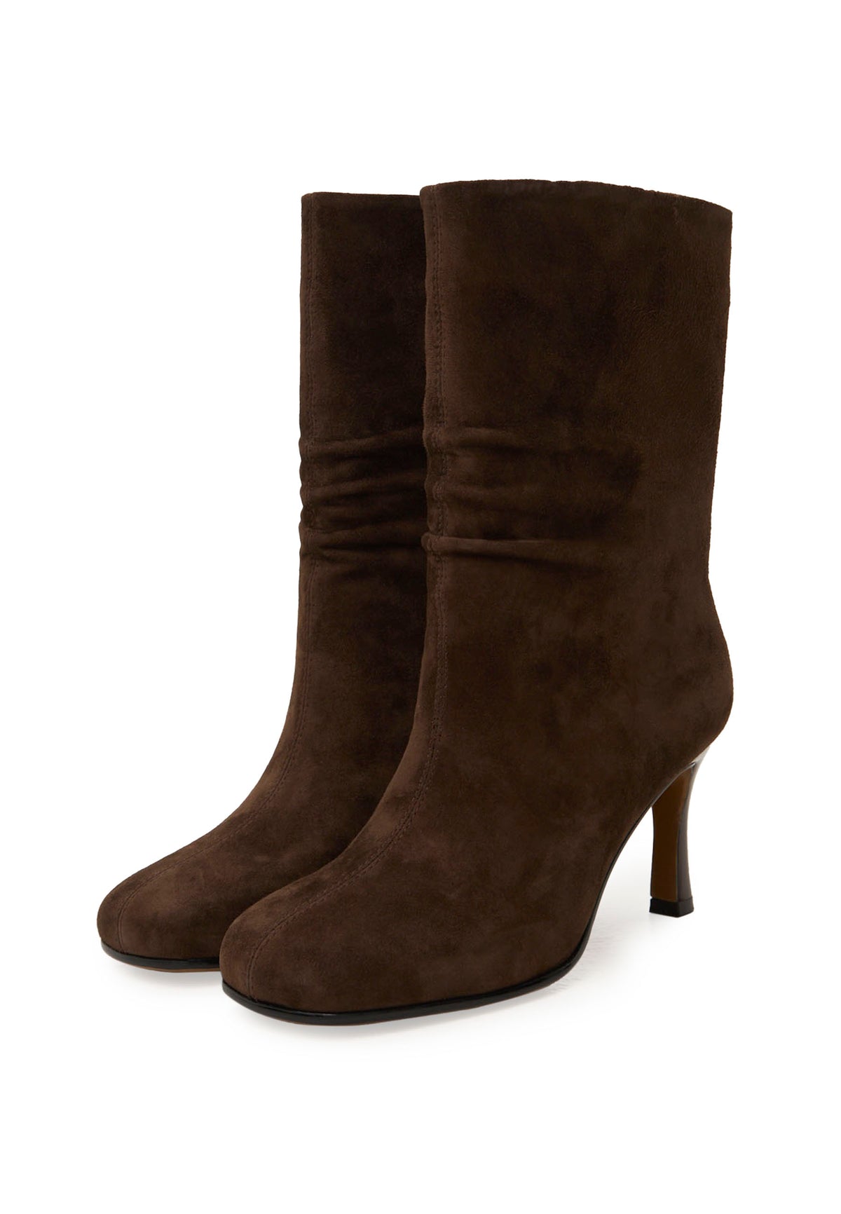 Bottes à talons Grace en daim