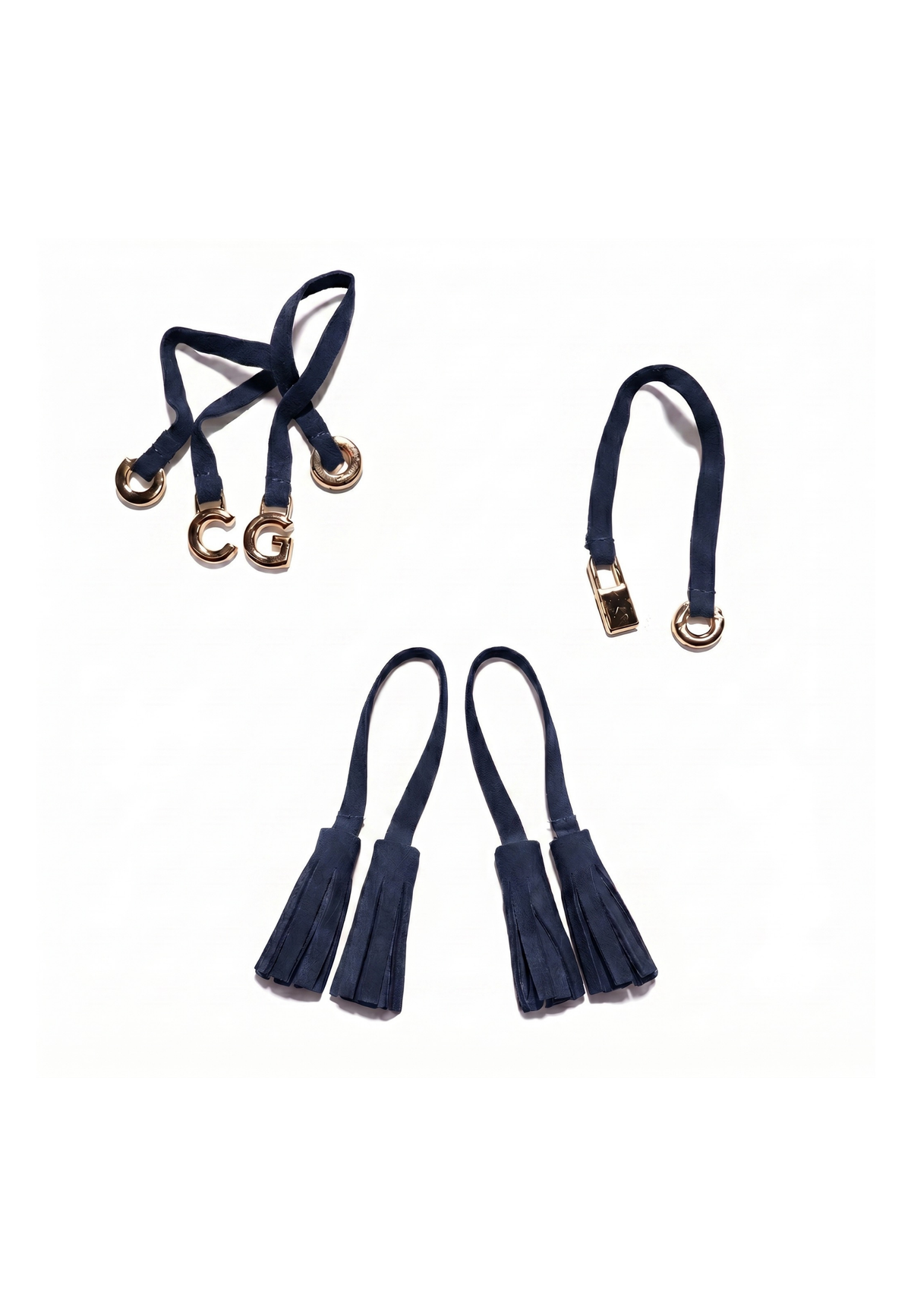 Platform Moccasins Aurelia - Navy Blue