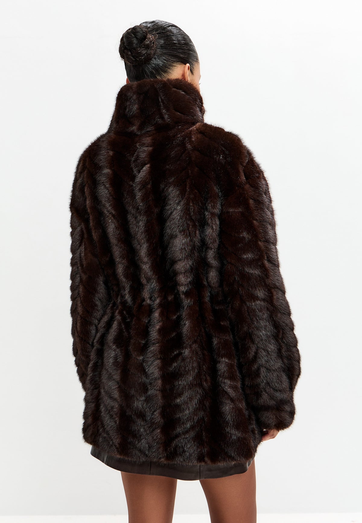 Zip Faux Fur Jacket
