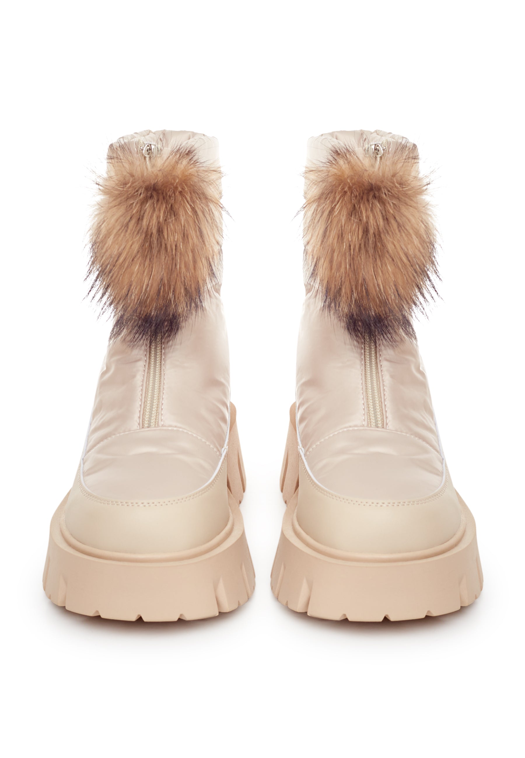 Fur Accent Winter Boots