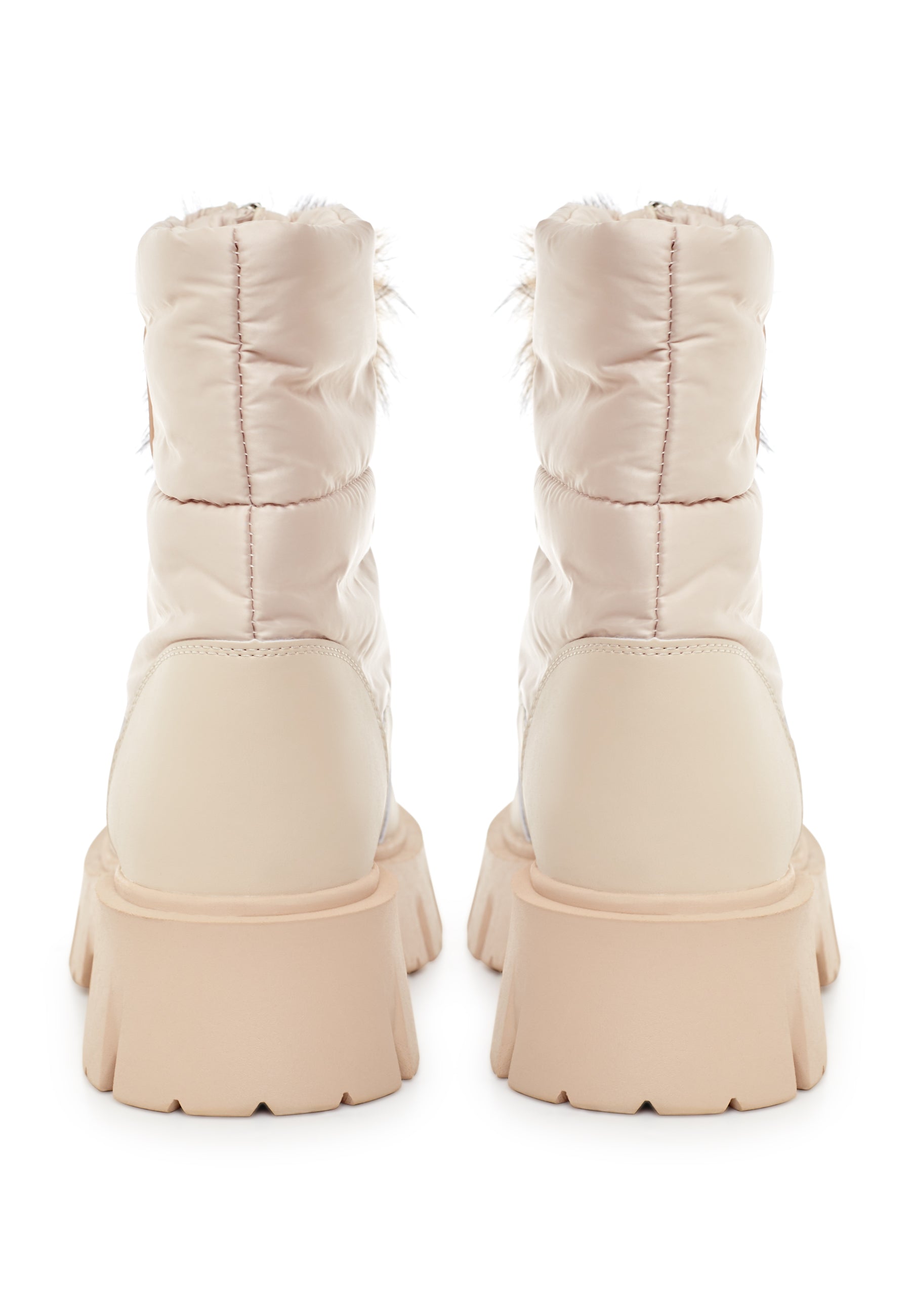 Fur Accent Winter Boots