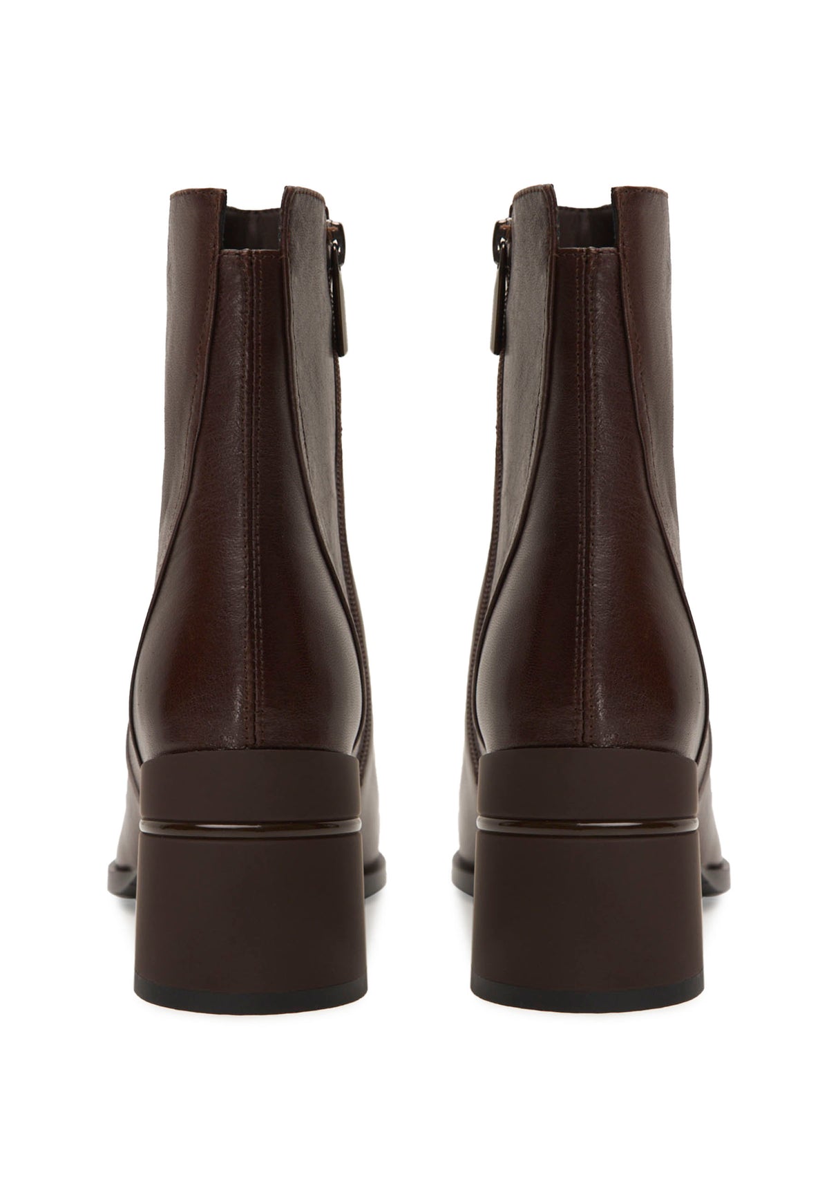 Sculpted Sophistication ankelboots – Mörkbrun