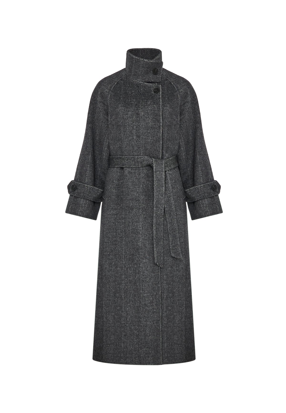 Highland Mist Coat - Graphite