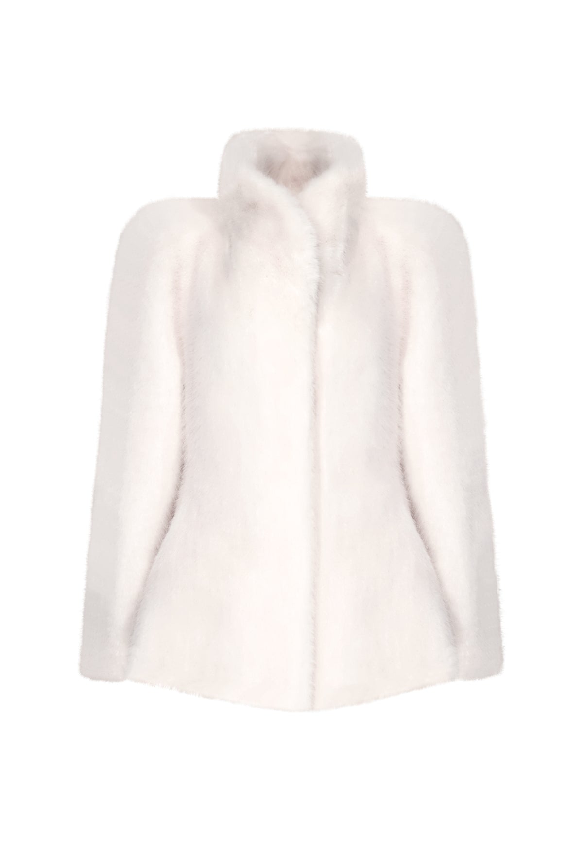 Veste en fausse fourrure – Perle