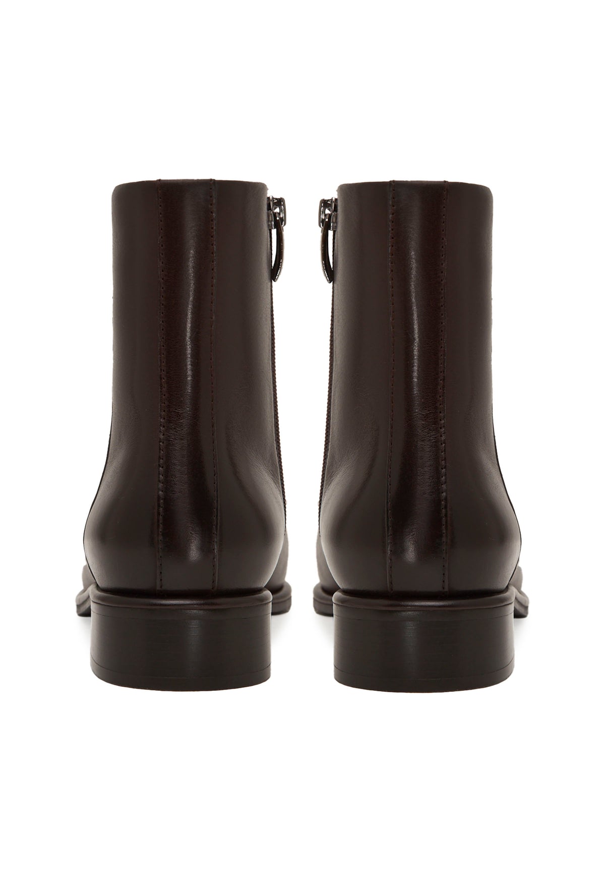Bottines en cuir