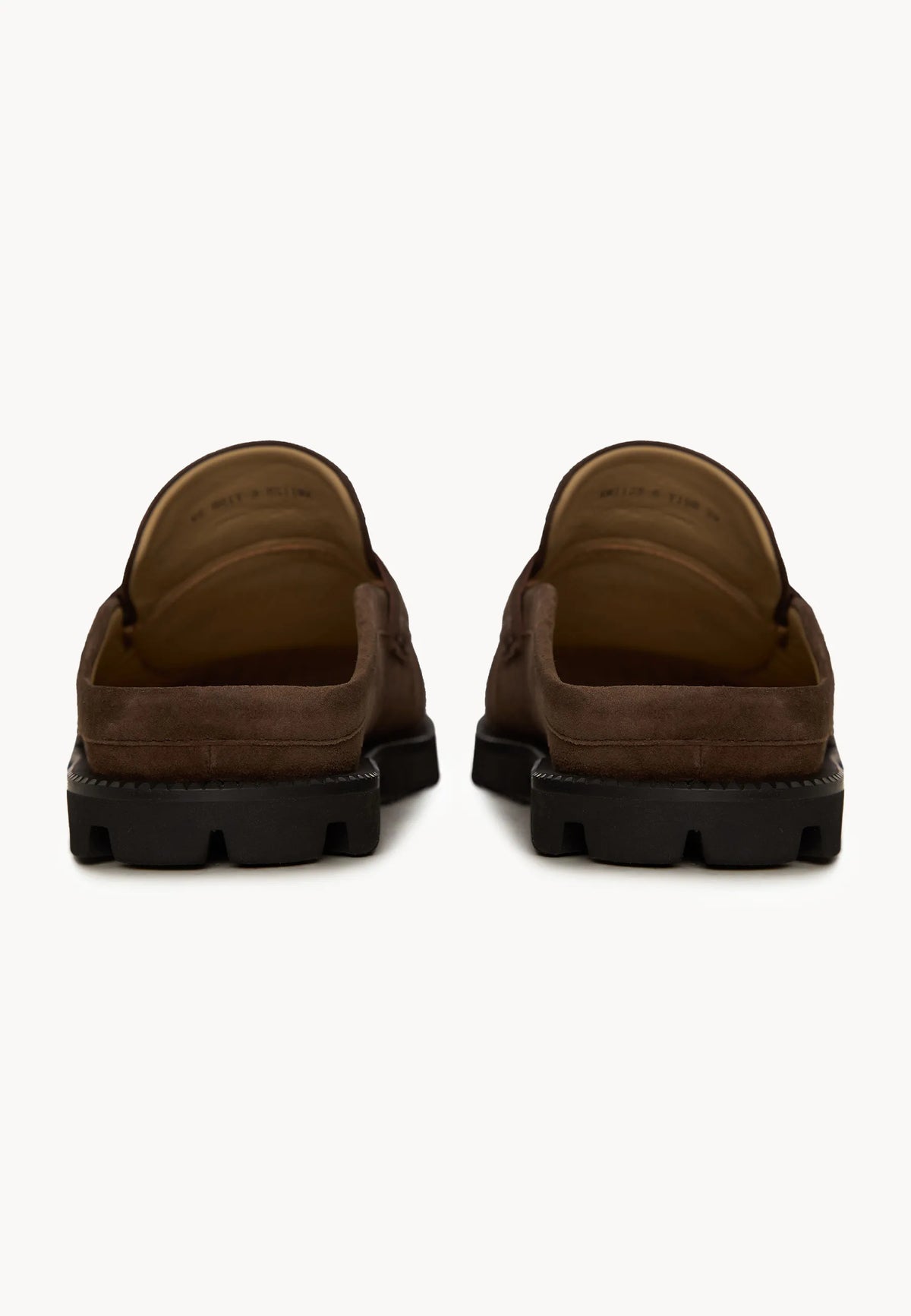 Trail Ease Suede Mules – Brown