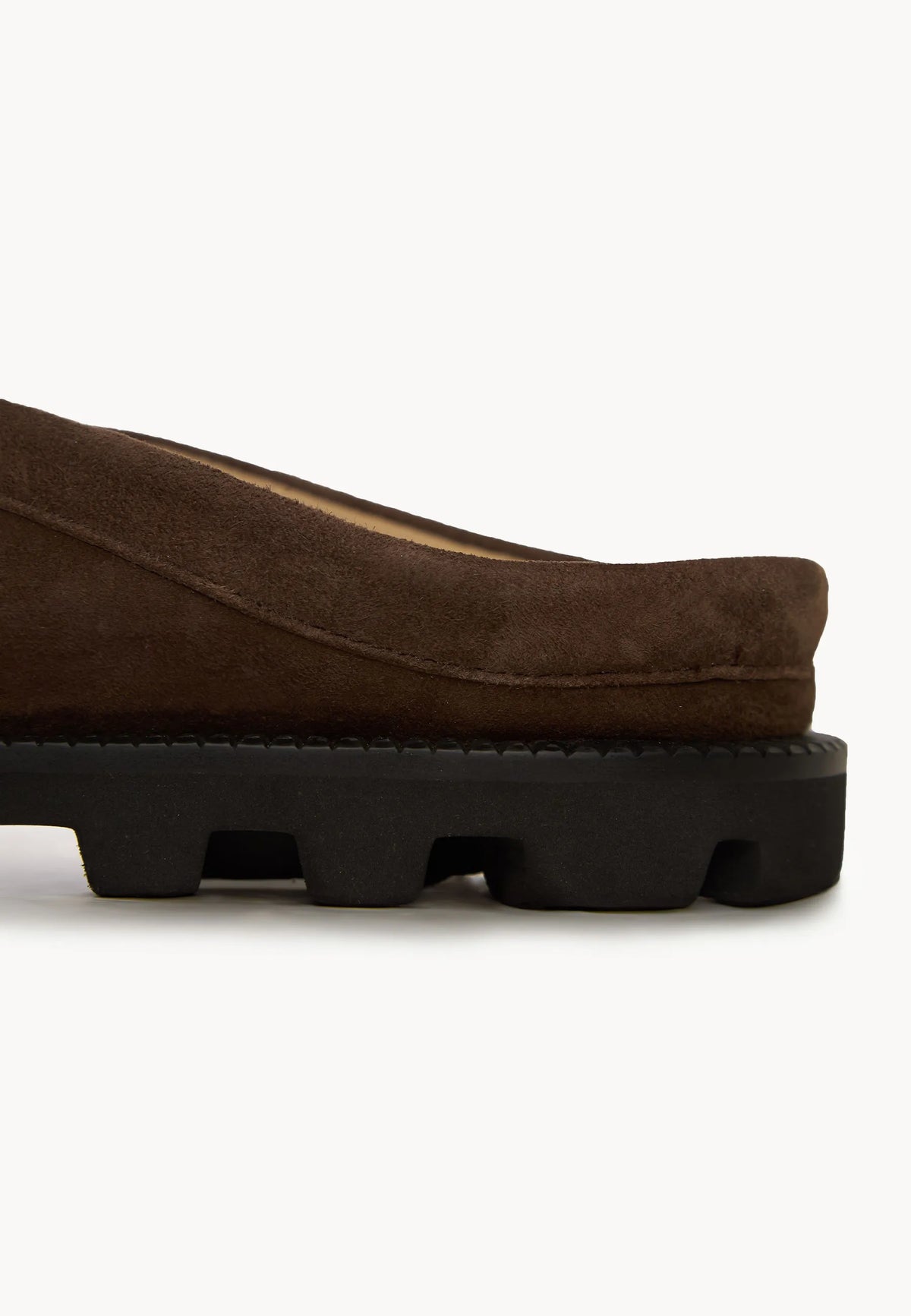 Trail Ease Suede Mules – Brown