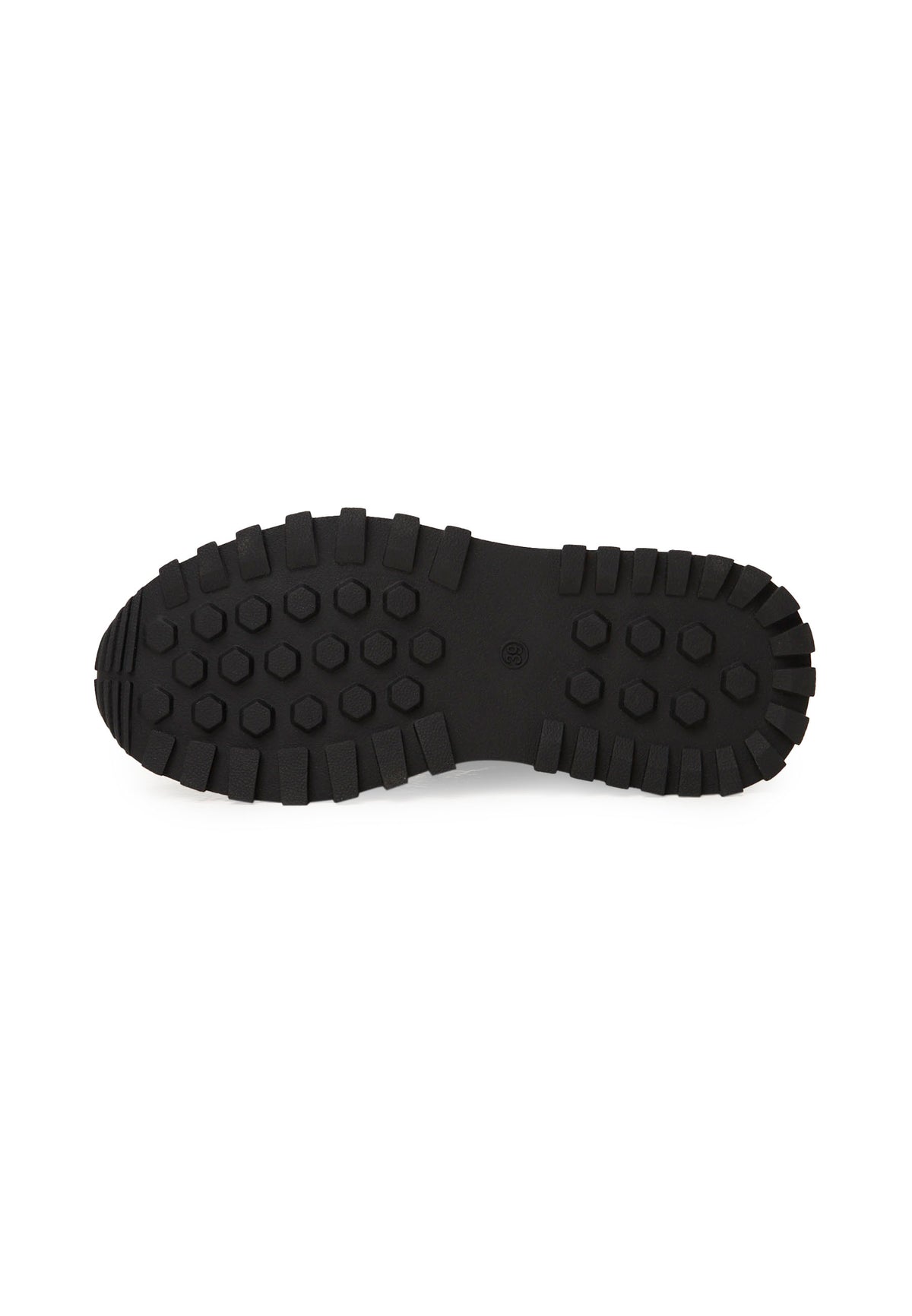 Sneakers in pelle verniciata – marrone