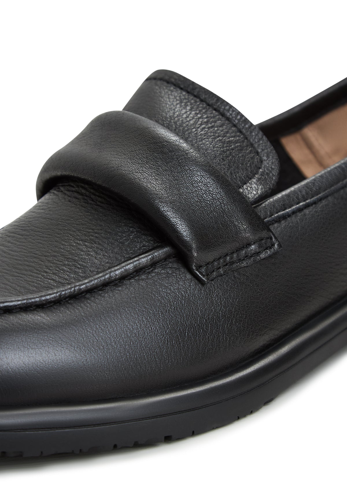 Mocassins à talon Stephanie - Noir