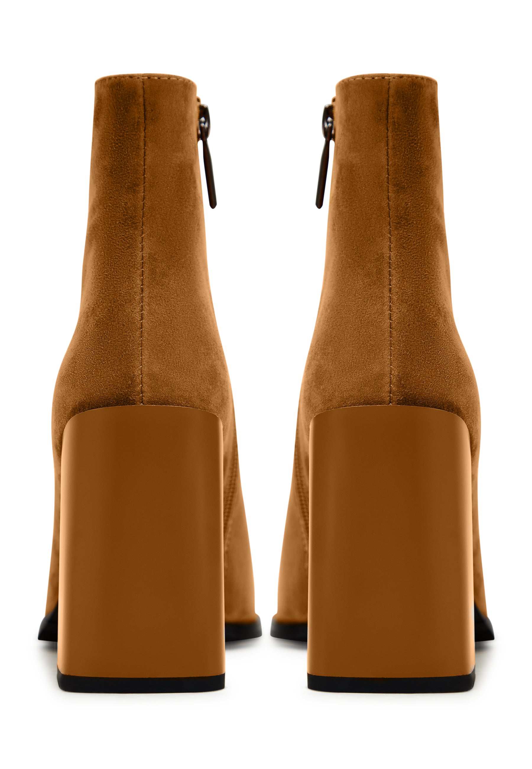 Classic Leather Block Heel Ankle Boots - Cesare Gaspari 