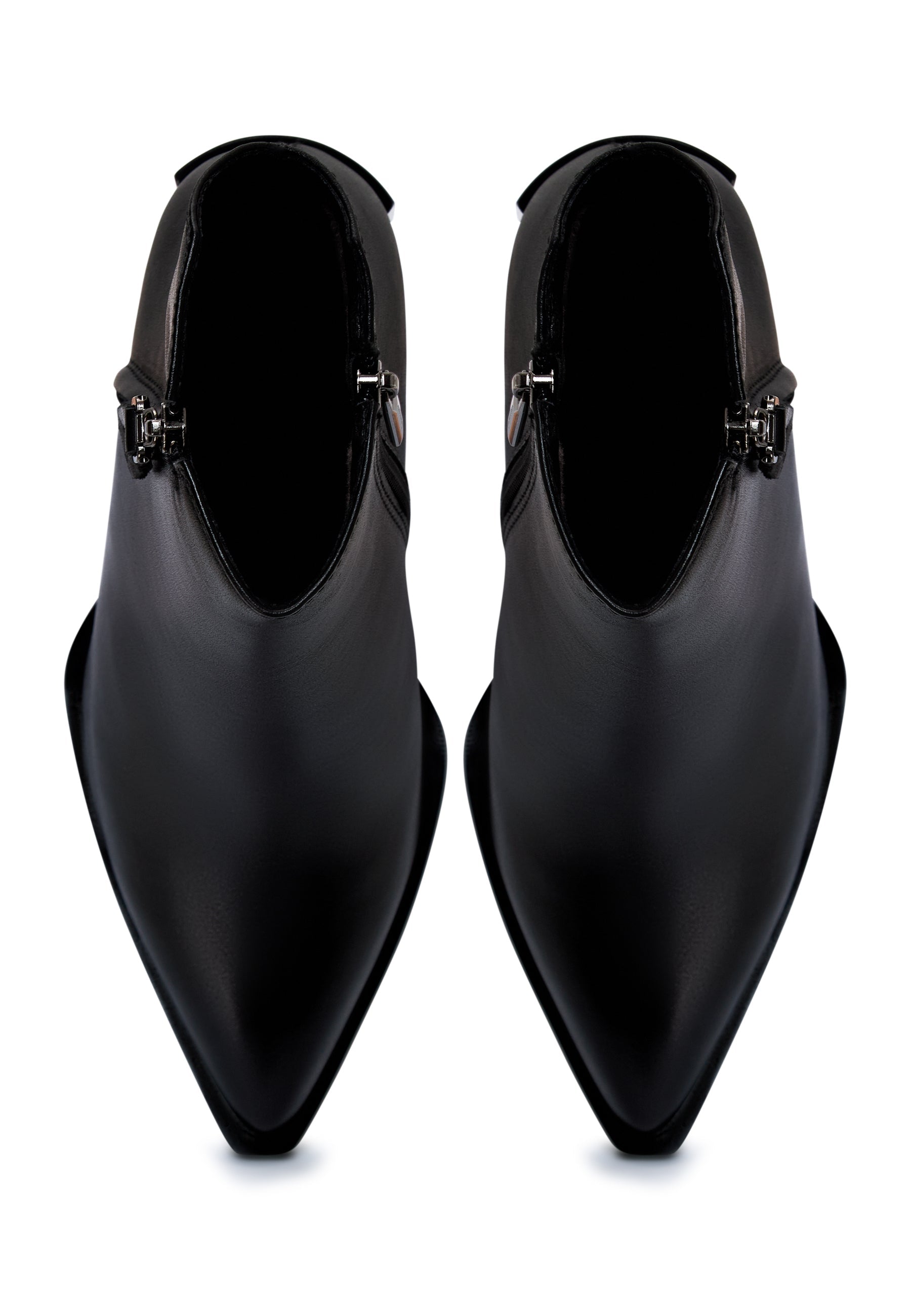 Classic Leather Ankle Boots - Cesare Gaspari 