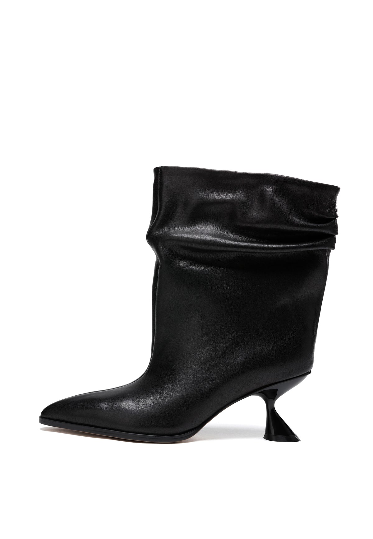 Ankelstøvler med kitten heel