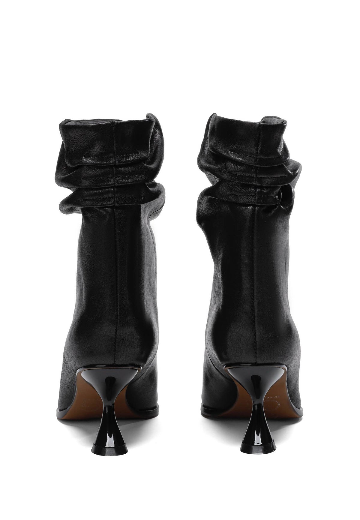 Ankelstøvler med kitten heel