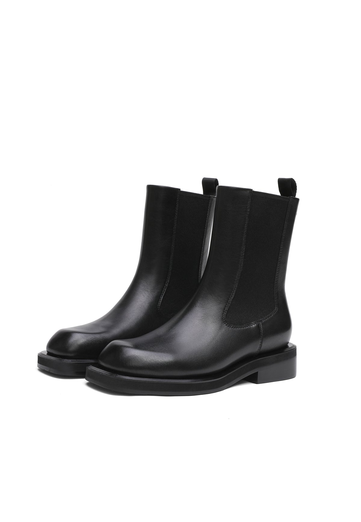 Sztyblety Chelsea ze skóry