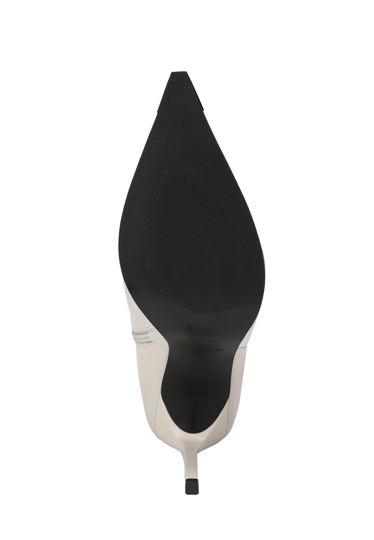 Botas altas Skyline de tacón stiletto – Blanco
