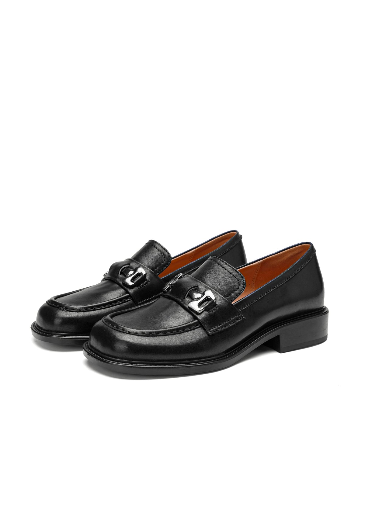 Mocasines penny con plataforma