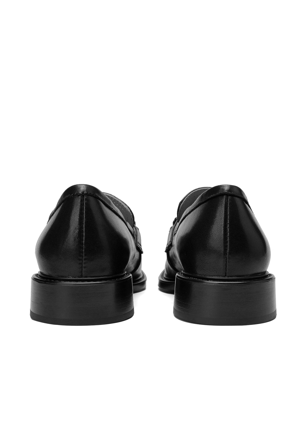 Mocasines penny con plataforma