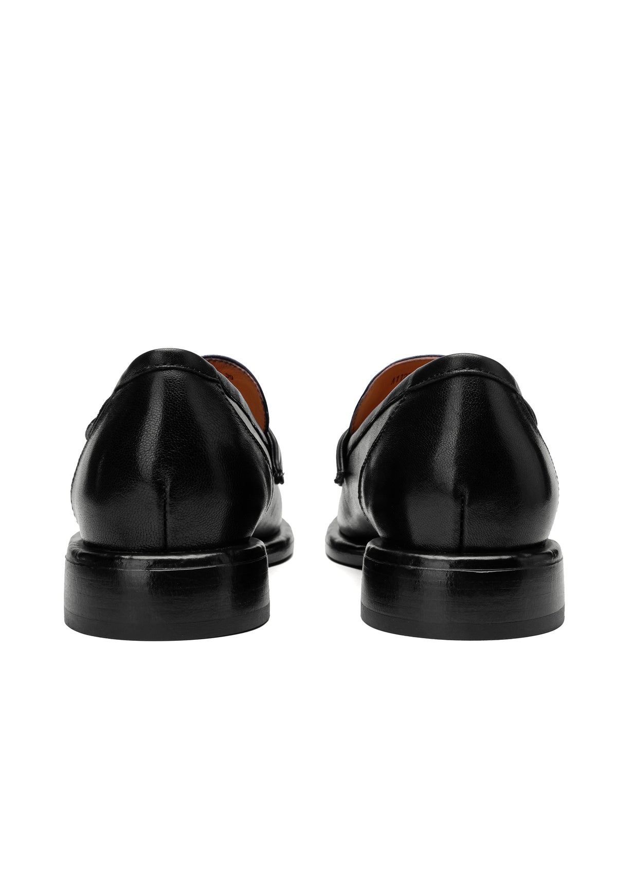 Milano Leather Horsebit Loafers - Black