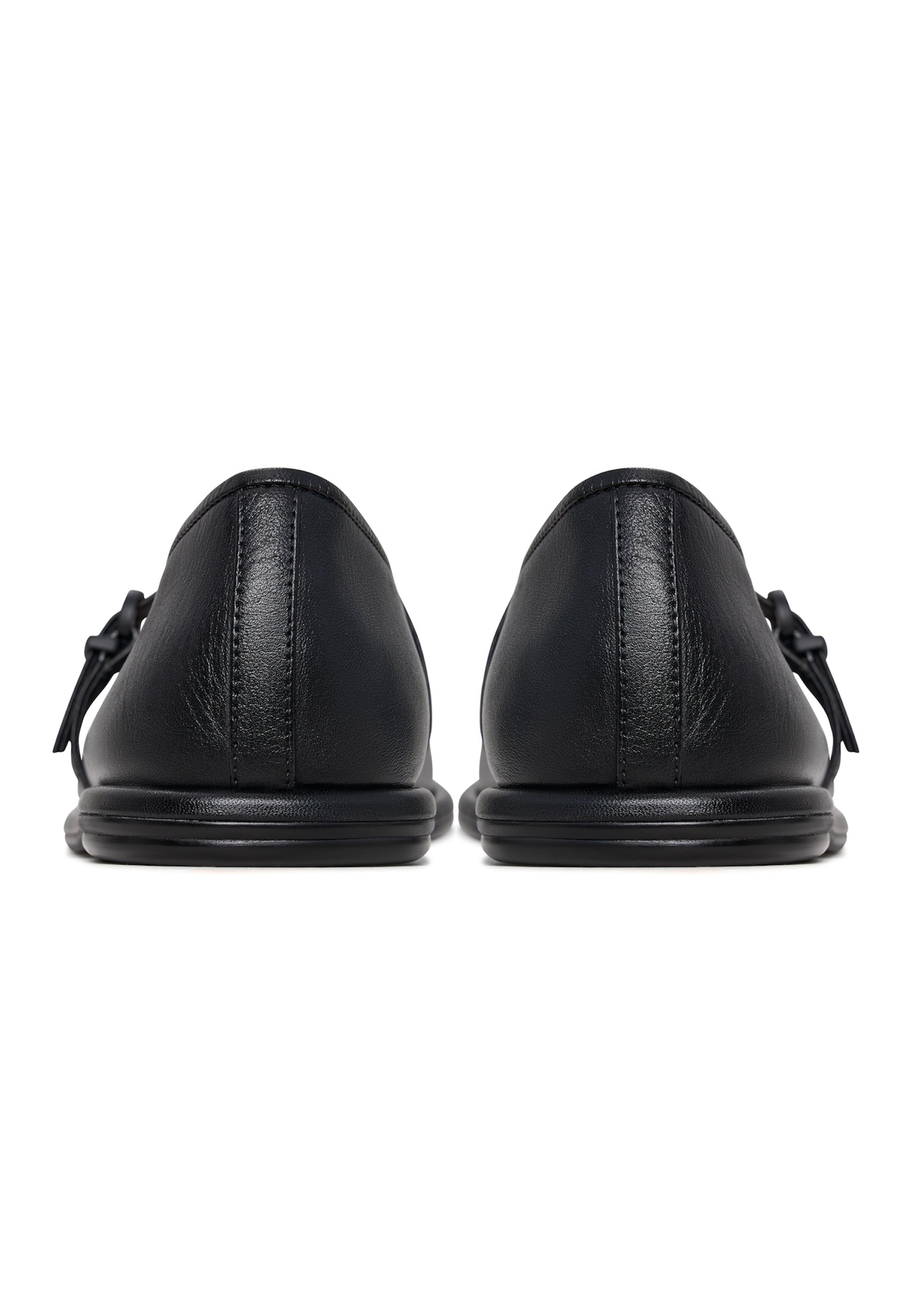 Leather Ballerinas Alba - Black