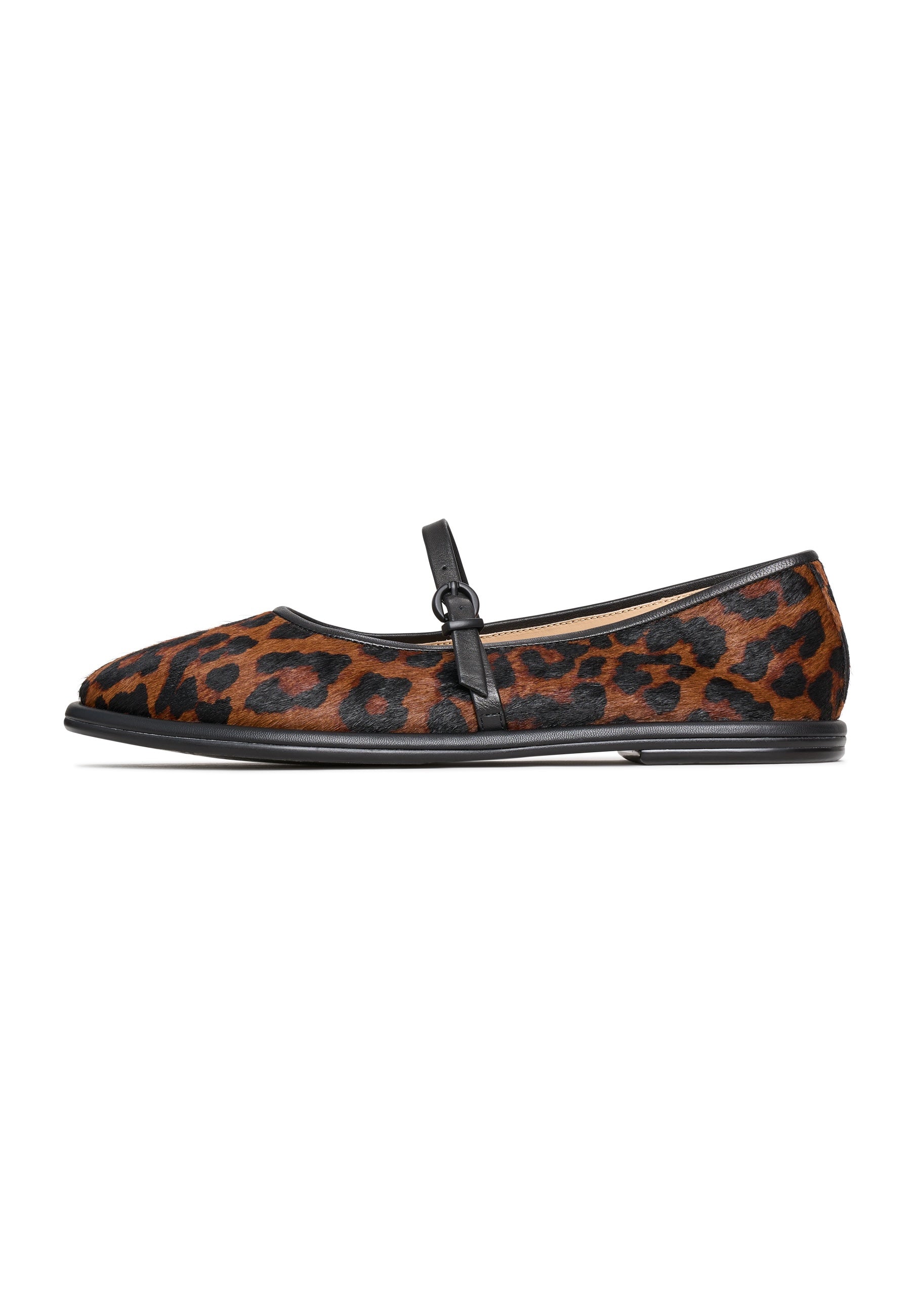 Leather Ballerinas Alba - Leopard