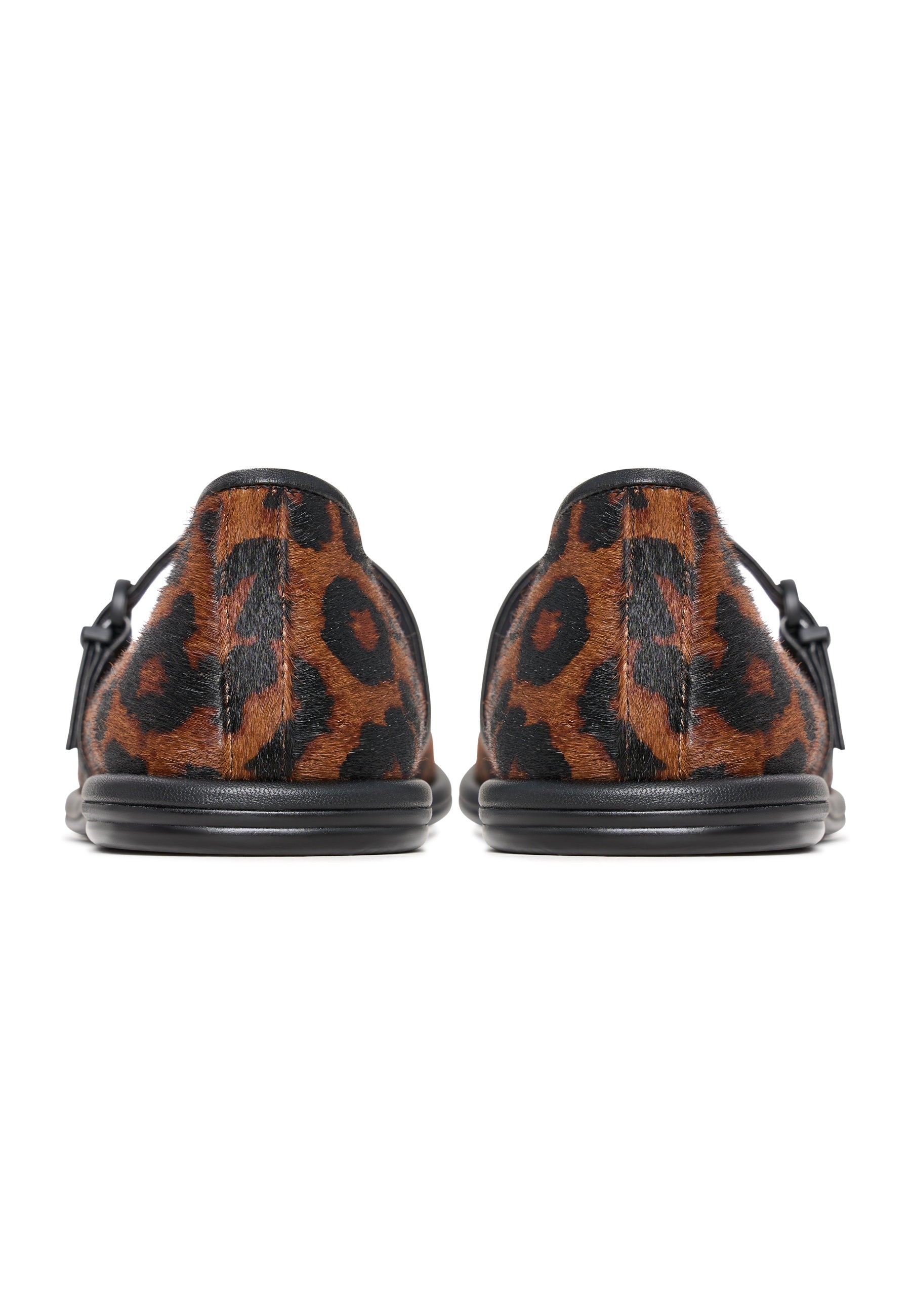 Leather Ballerinas Alba - Leopard