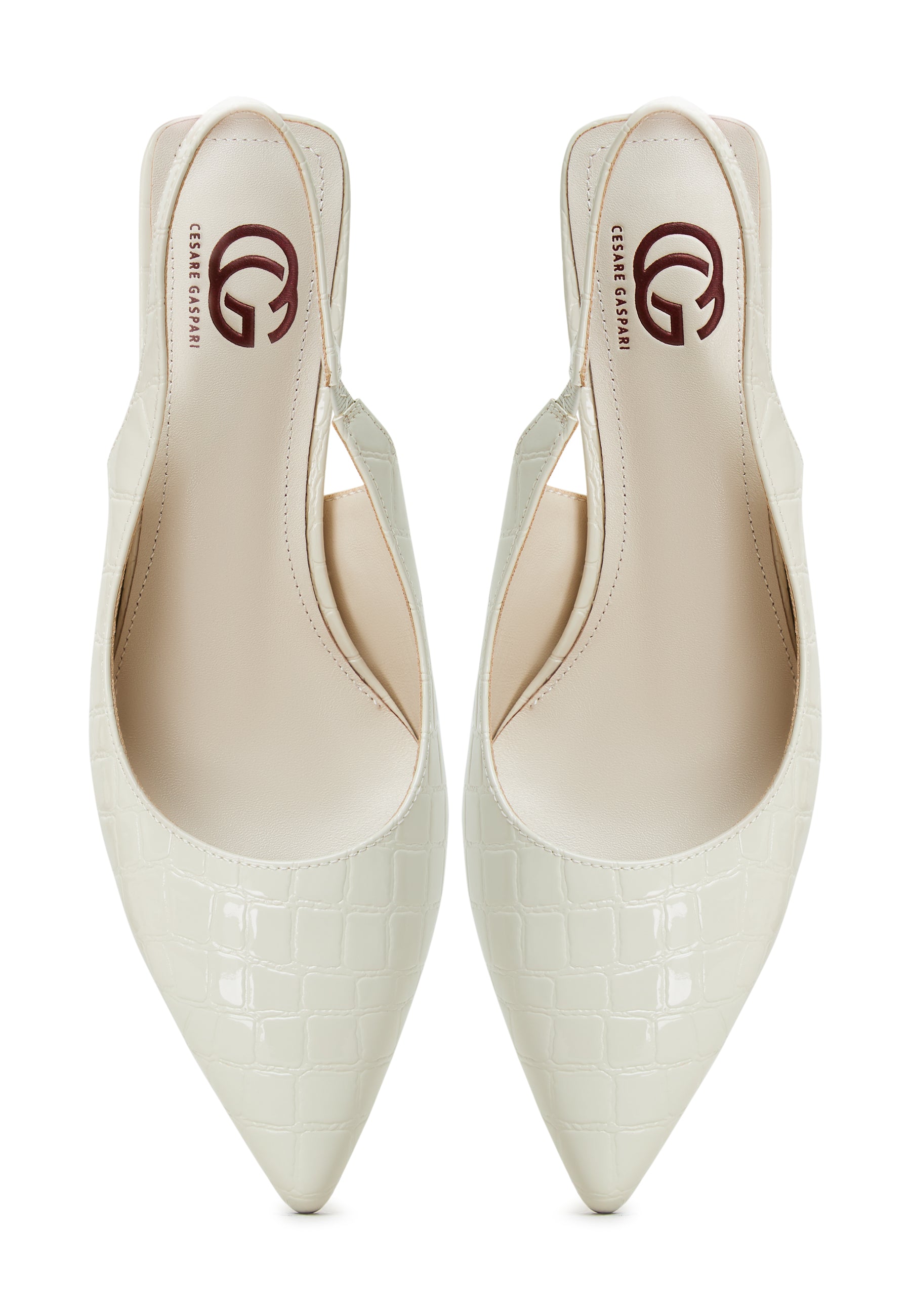 High Heeled Pumps Harper- White