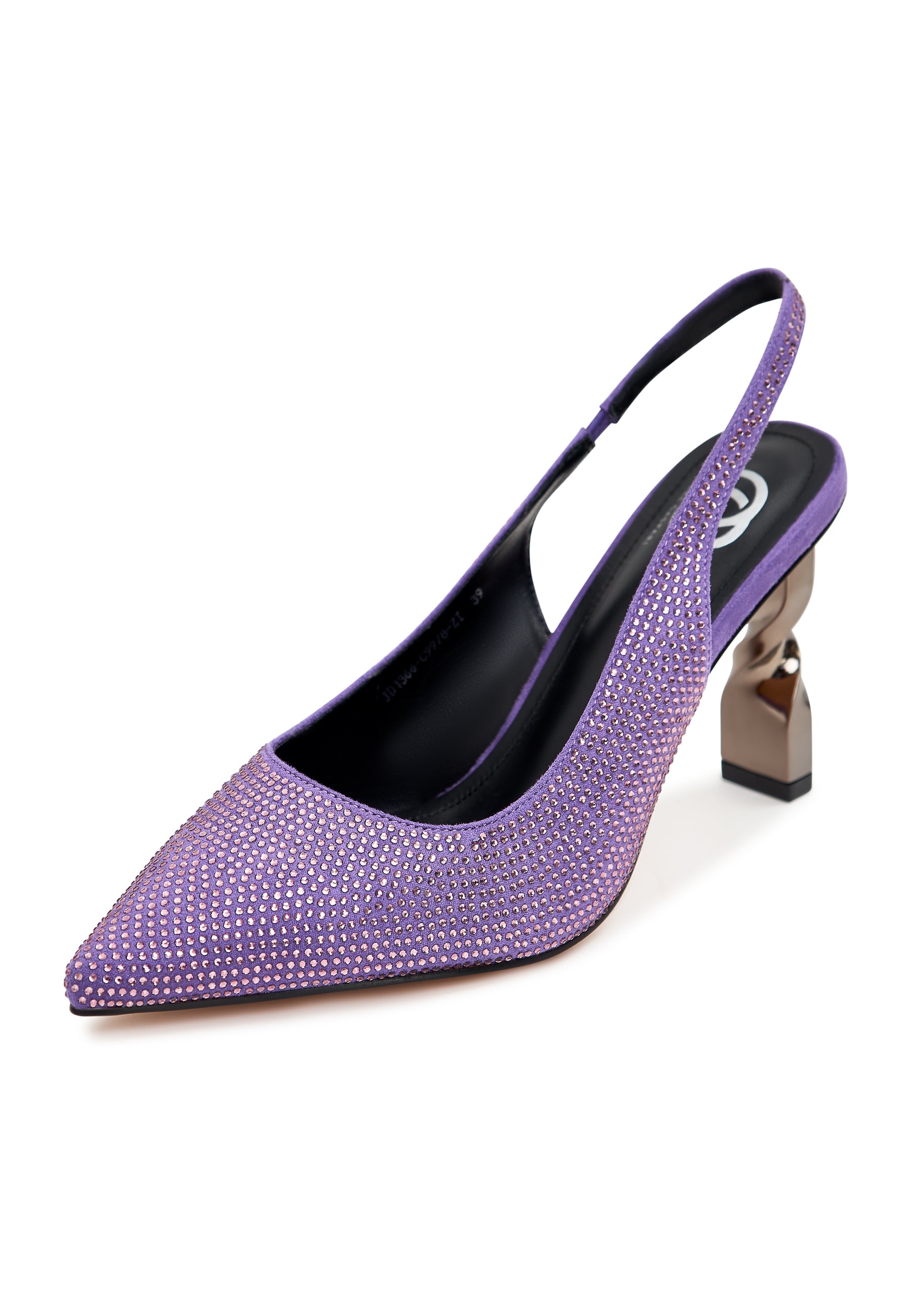 Stiletto High Heeled Pumps - Violet