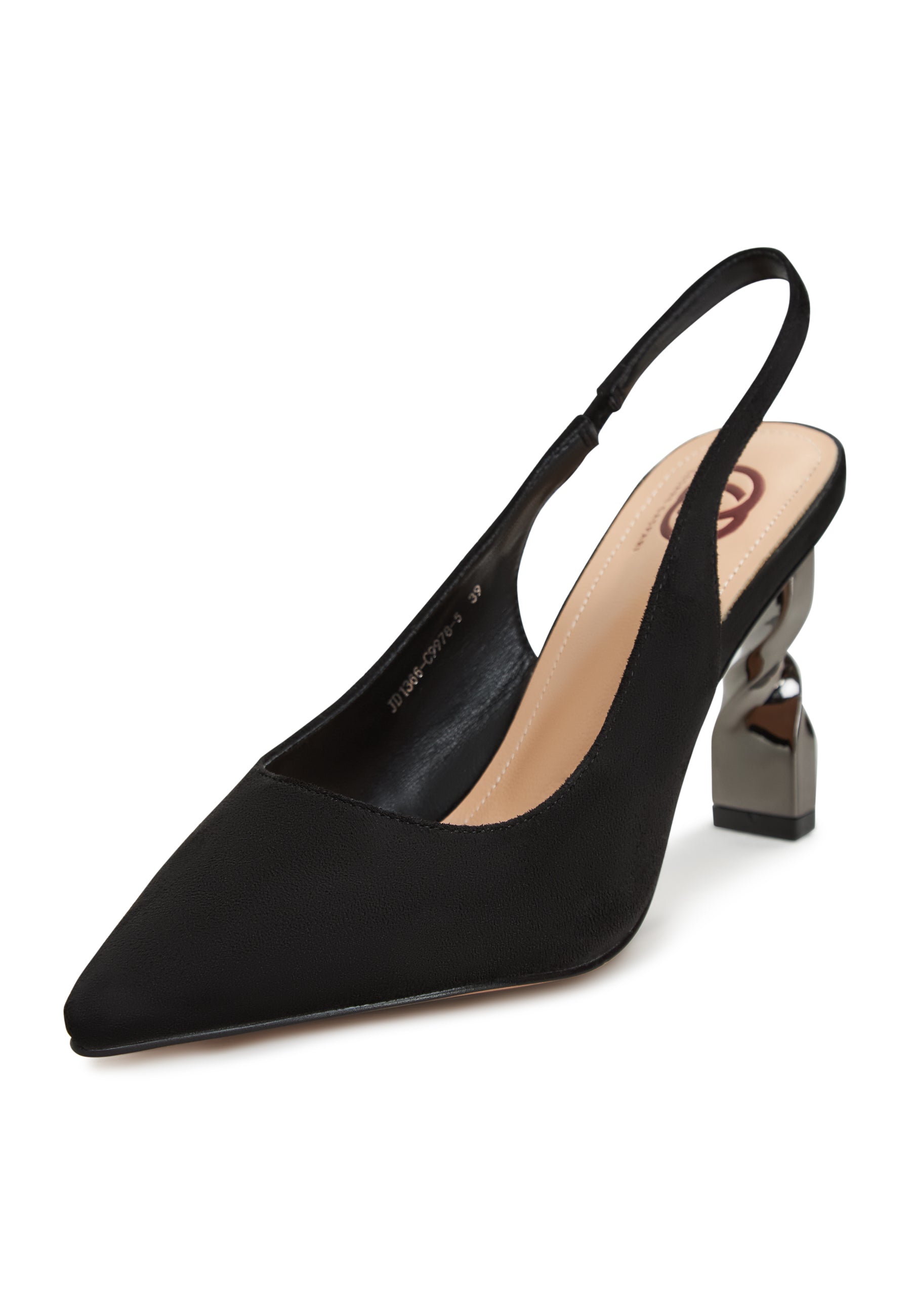 Stiletto-Pumps mit hohem Absatz - Schwarz