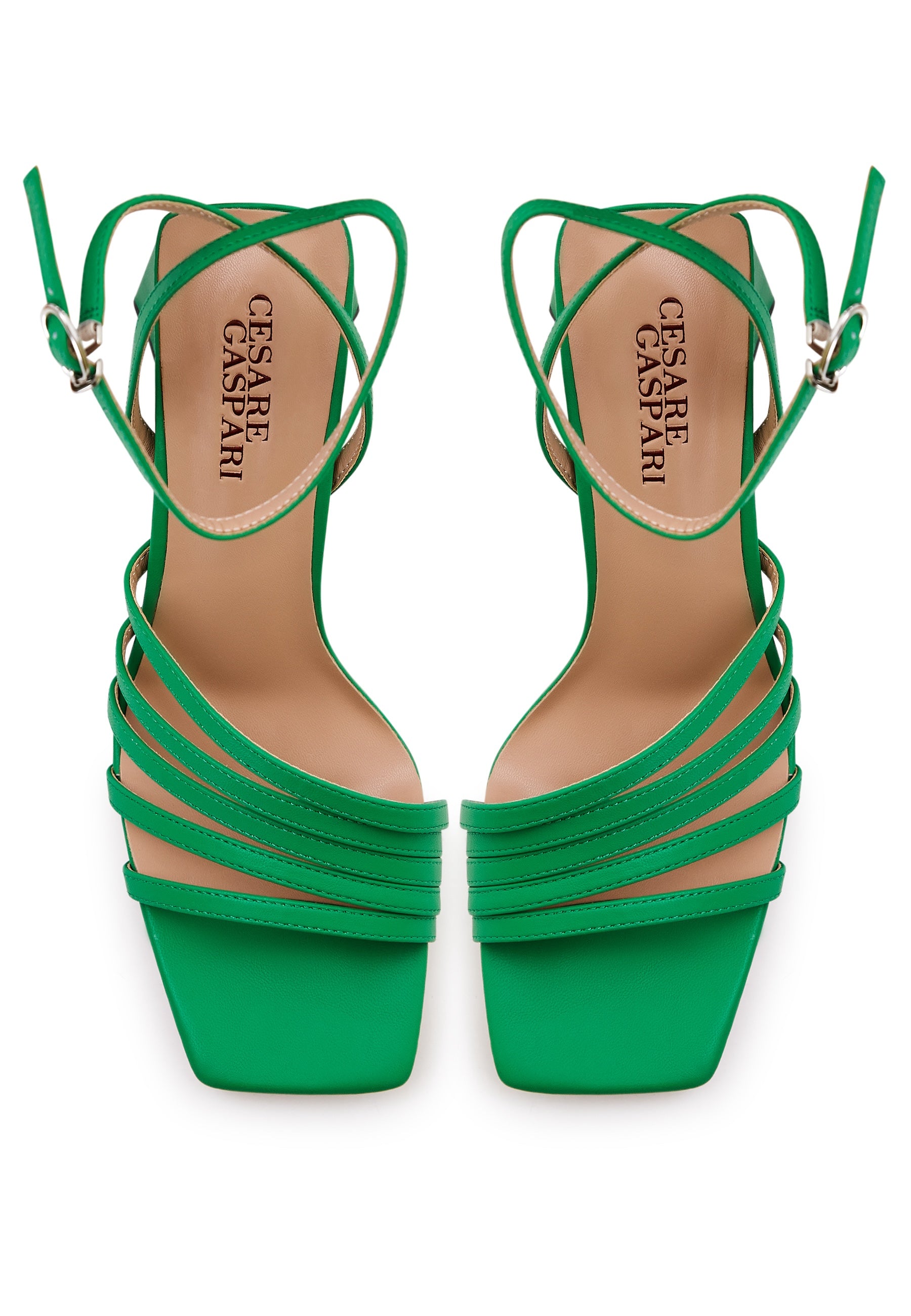 Block Heels Sandals - Cesare Gaspari 