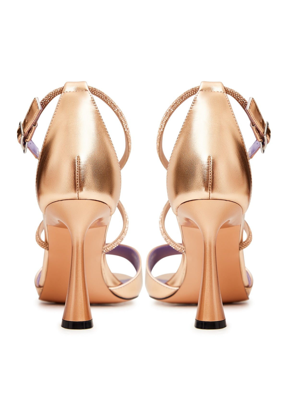 Erhöhte Eleganz Sandalen - Bronze