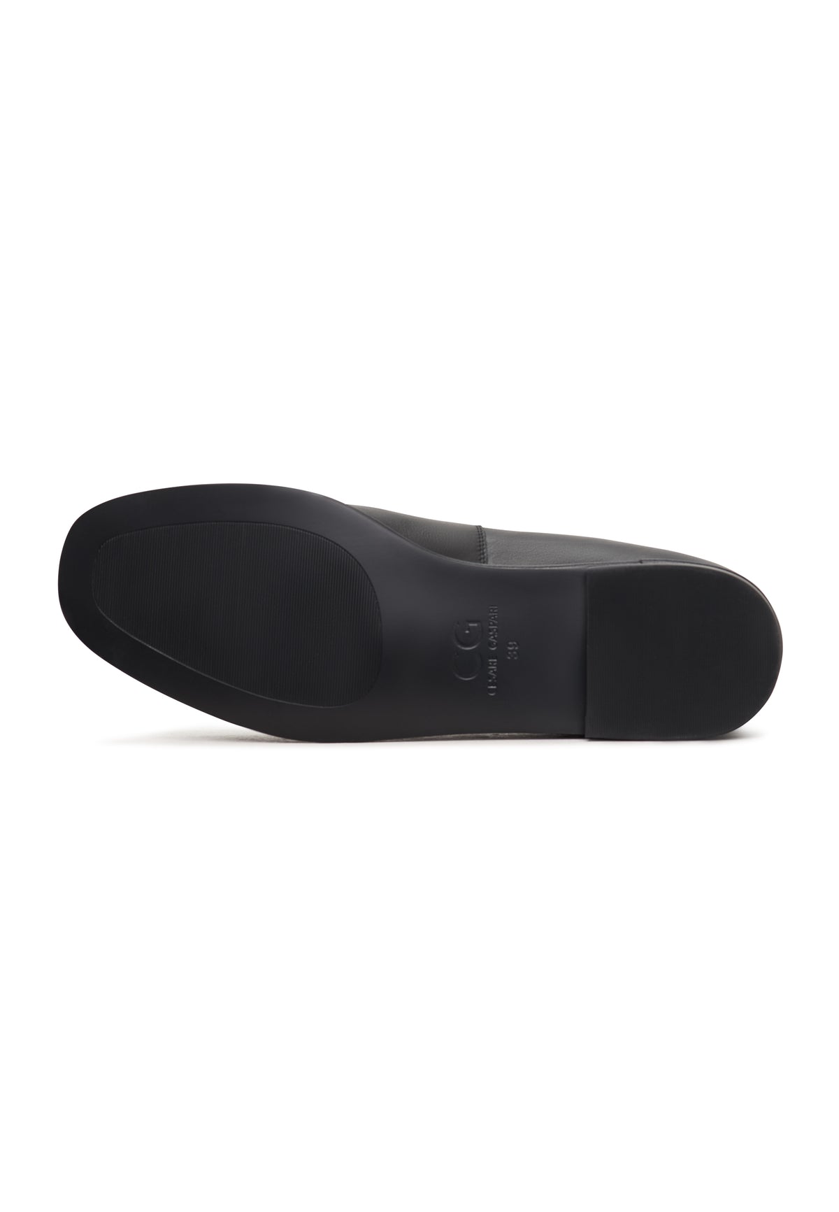 Leather Luxe Slip-Ons - Black