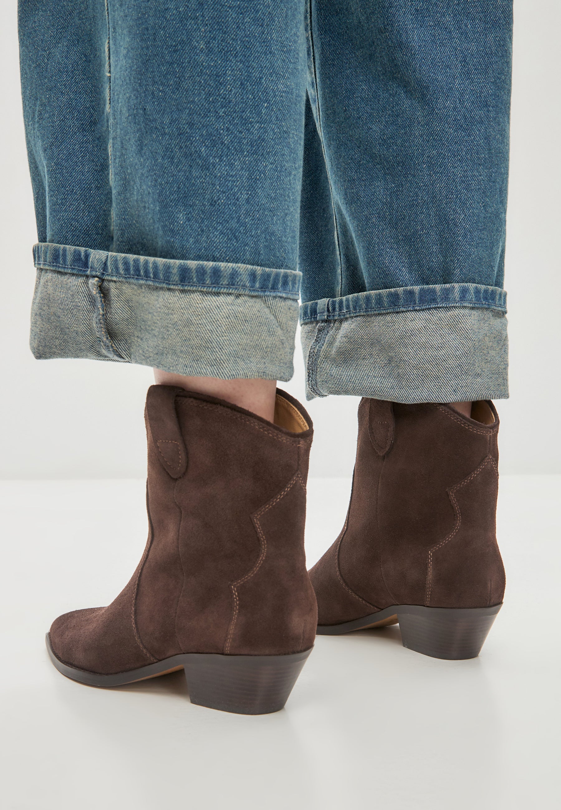 Low-shaft Cowboy Boots Hazel - Brown